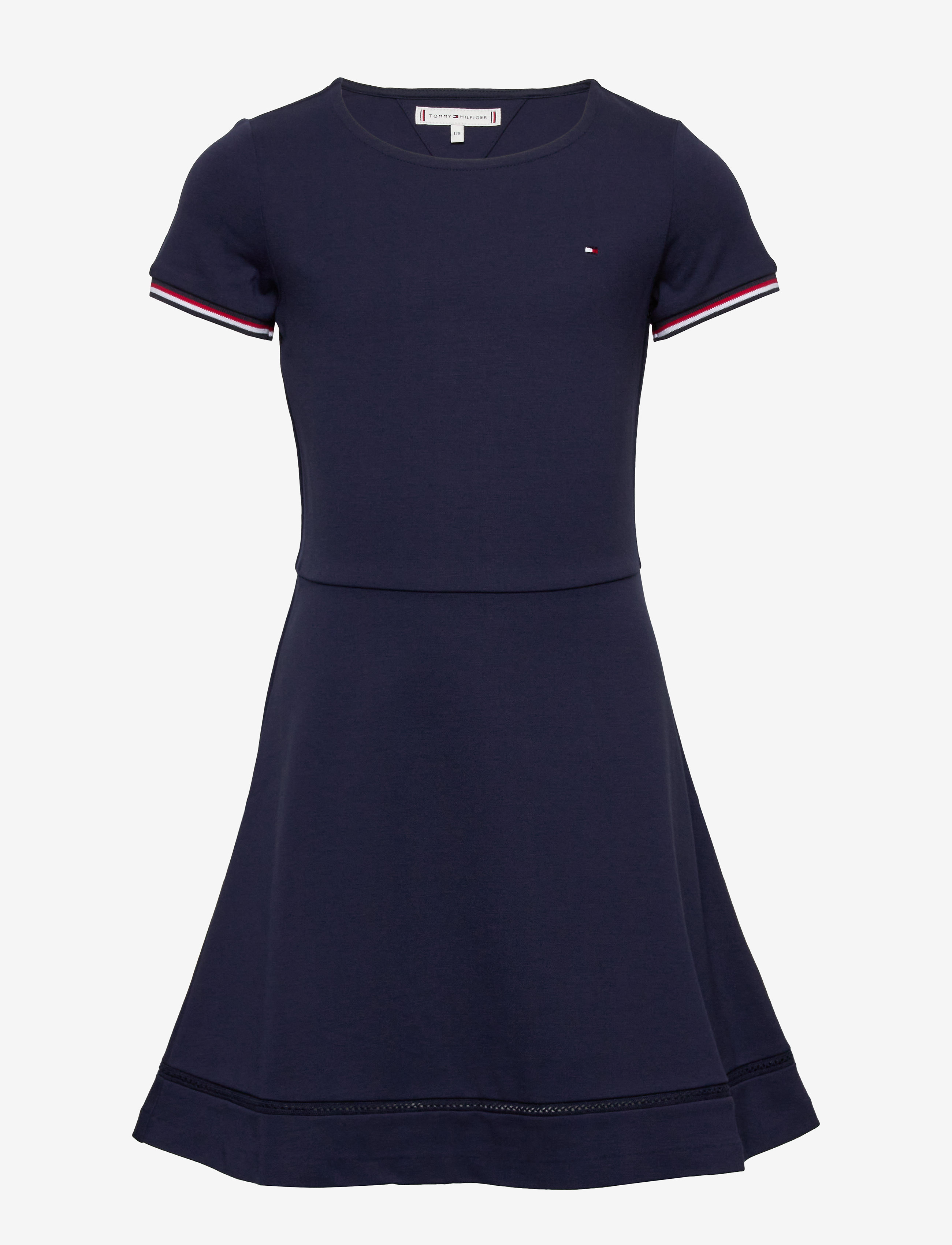 Tommy Hilfiger - ESSENTIAL SKATER DRESS - twilight navy - 0