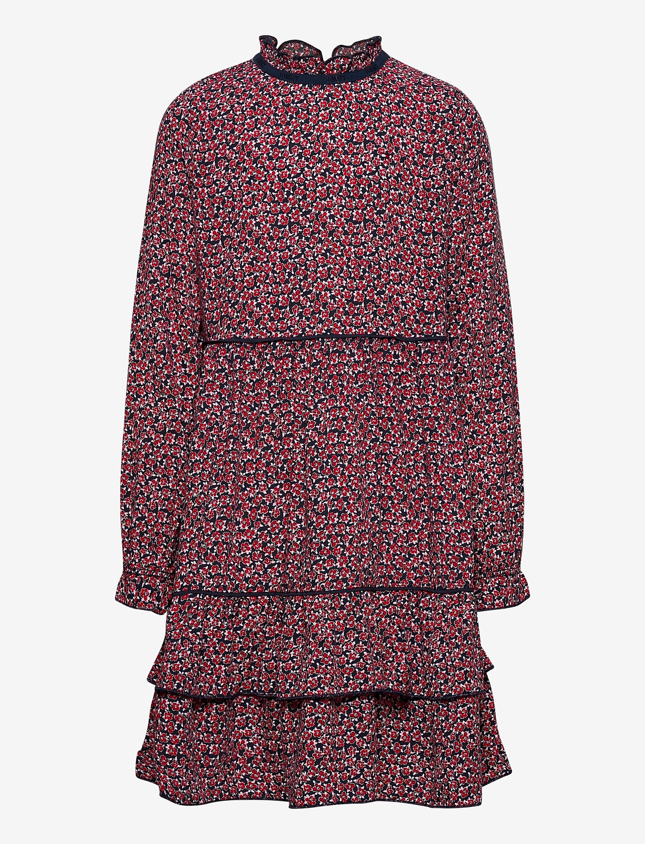 Tommy Hilfiger - FLOWER DRESS L/S - twilight navy/ flower allover - 0
