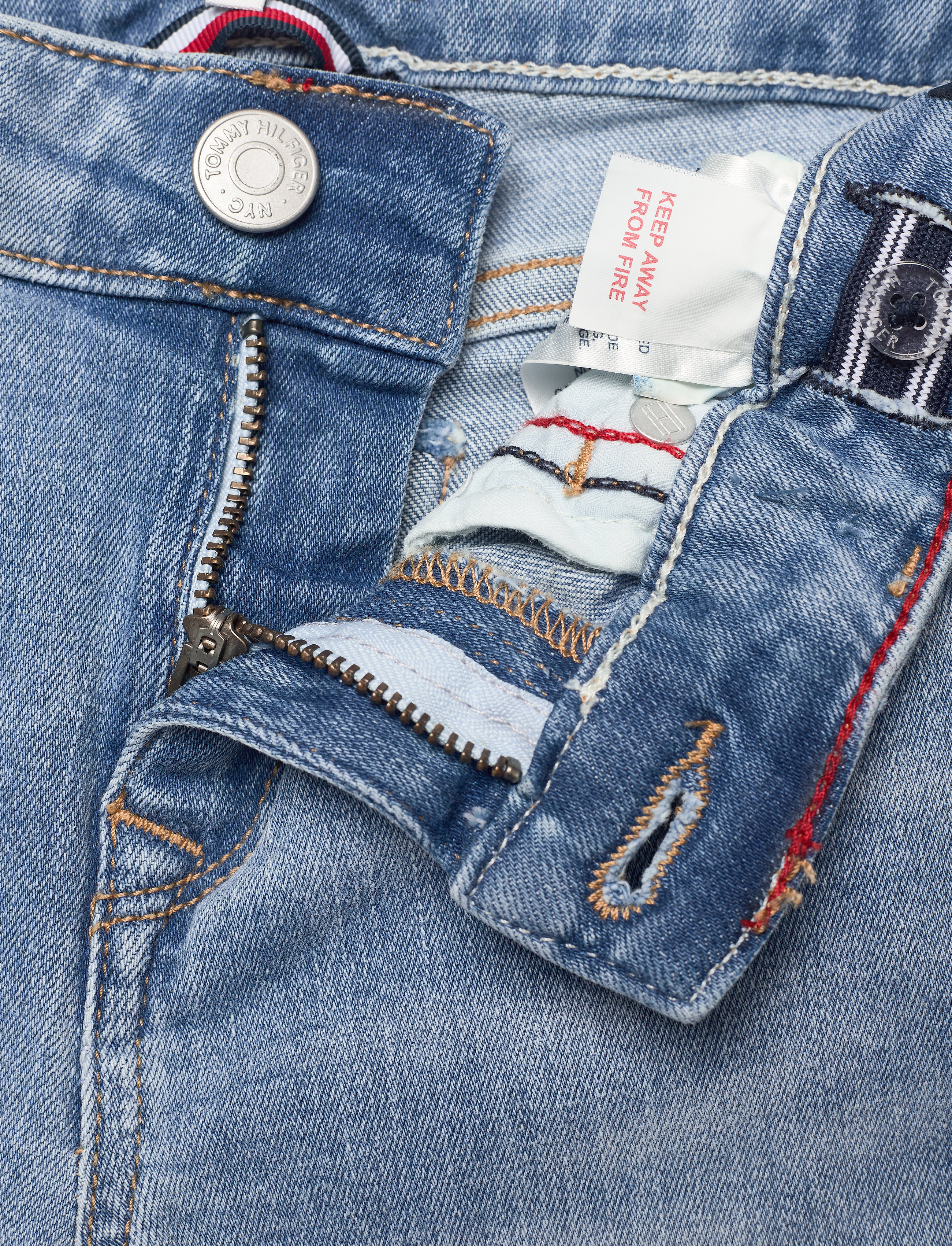 Tommy Hilfiger - NORA SKINNY - summer blch blue str - 3
