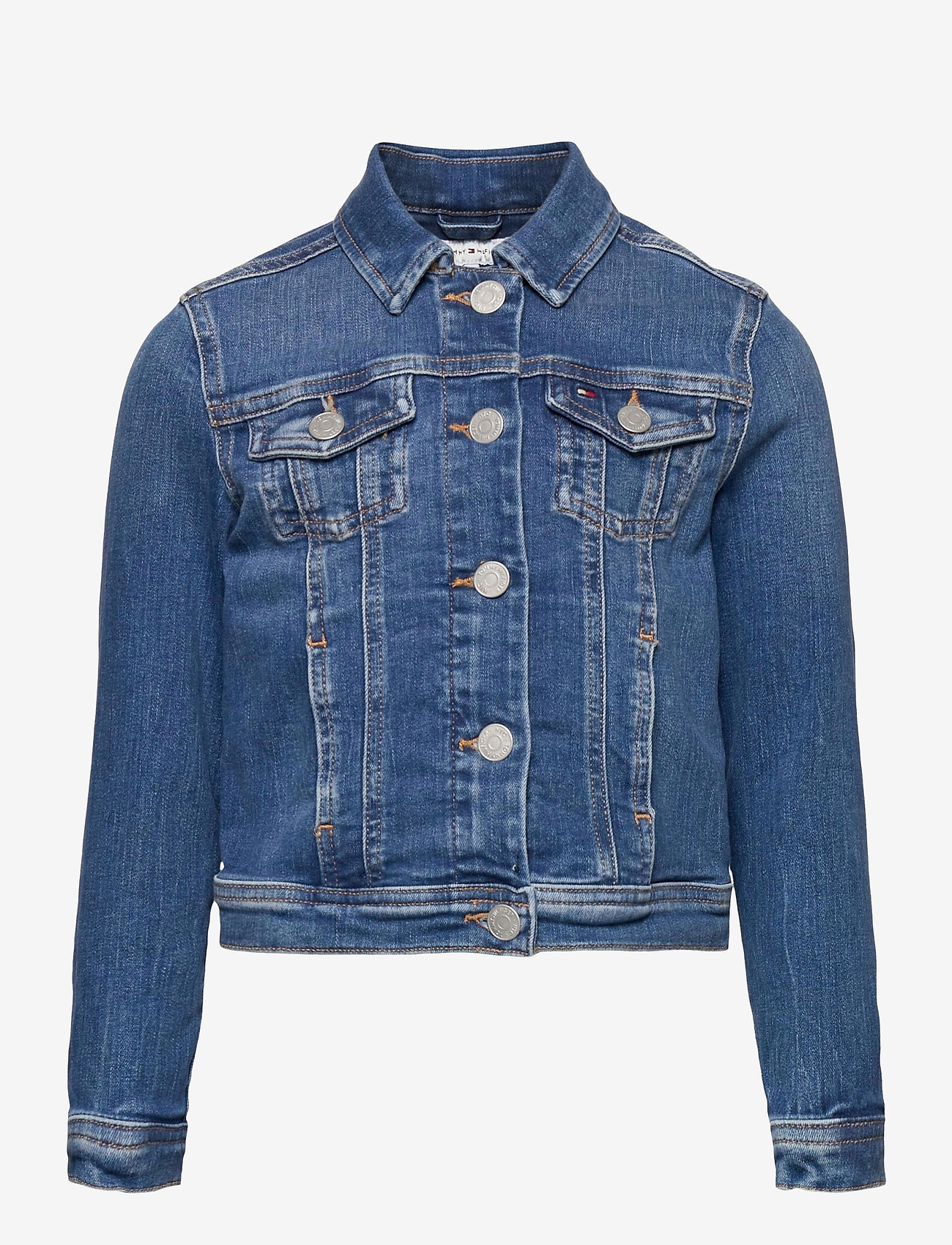 Tommy Hilfiger - REGULAR TRUCKER - summermedbluestretch - 0