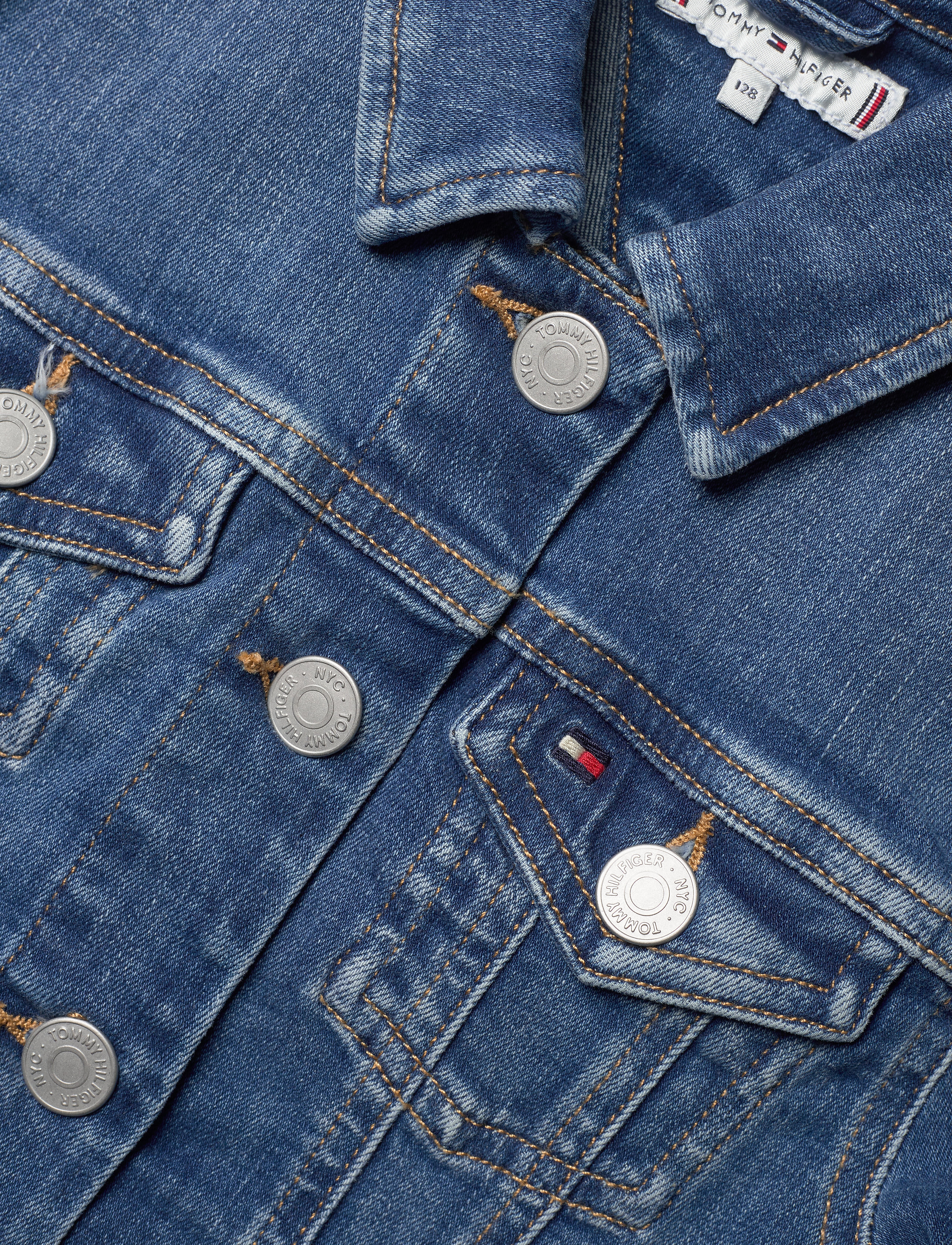 Tommy Hilfiger - REGULAR TRUCKER - summermedbluestretch - 2