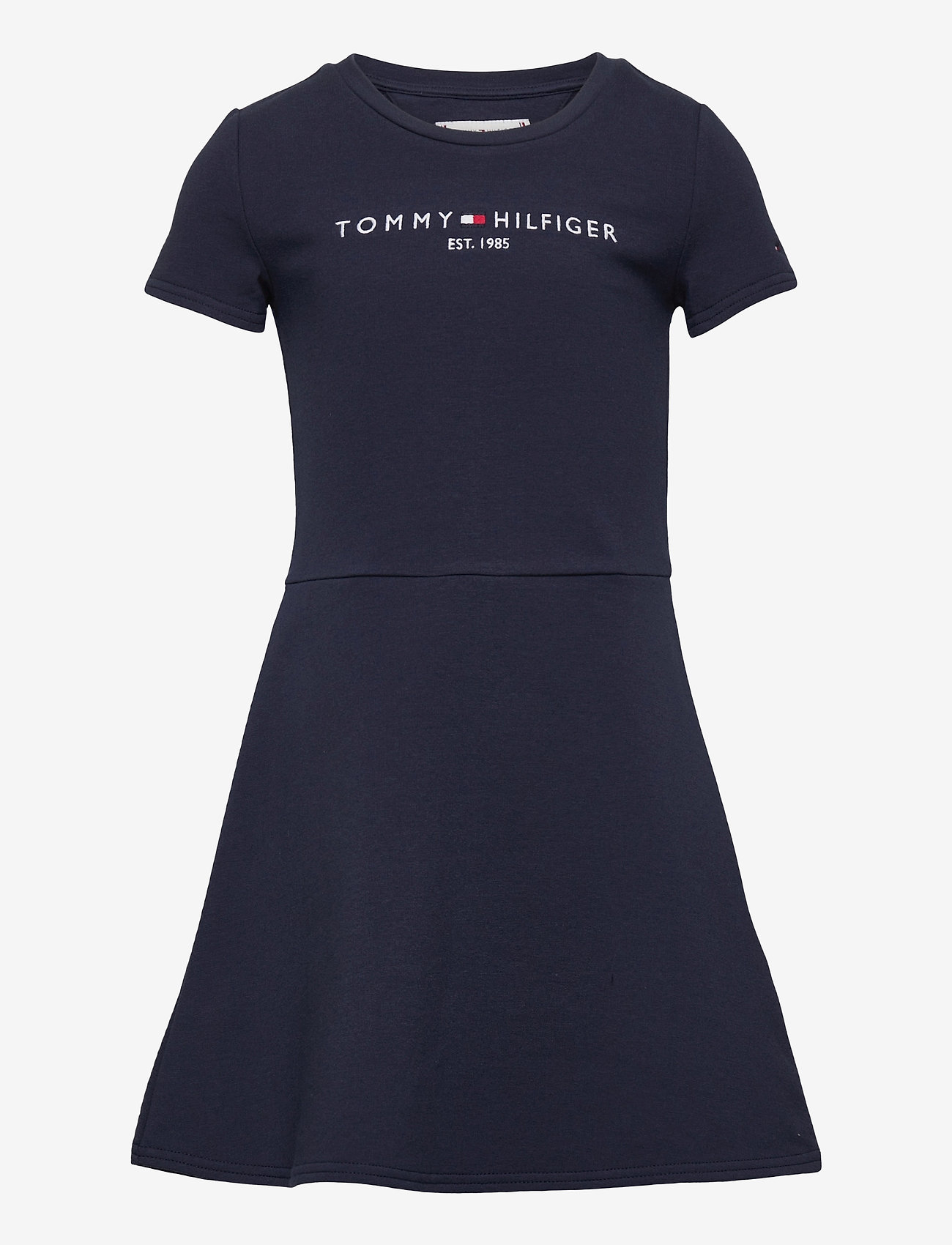 Tommy Hilfiger - ESSENTIAL  SKATER DRESS S/S - twilight navy - 0