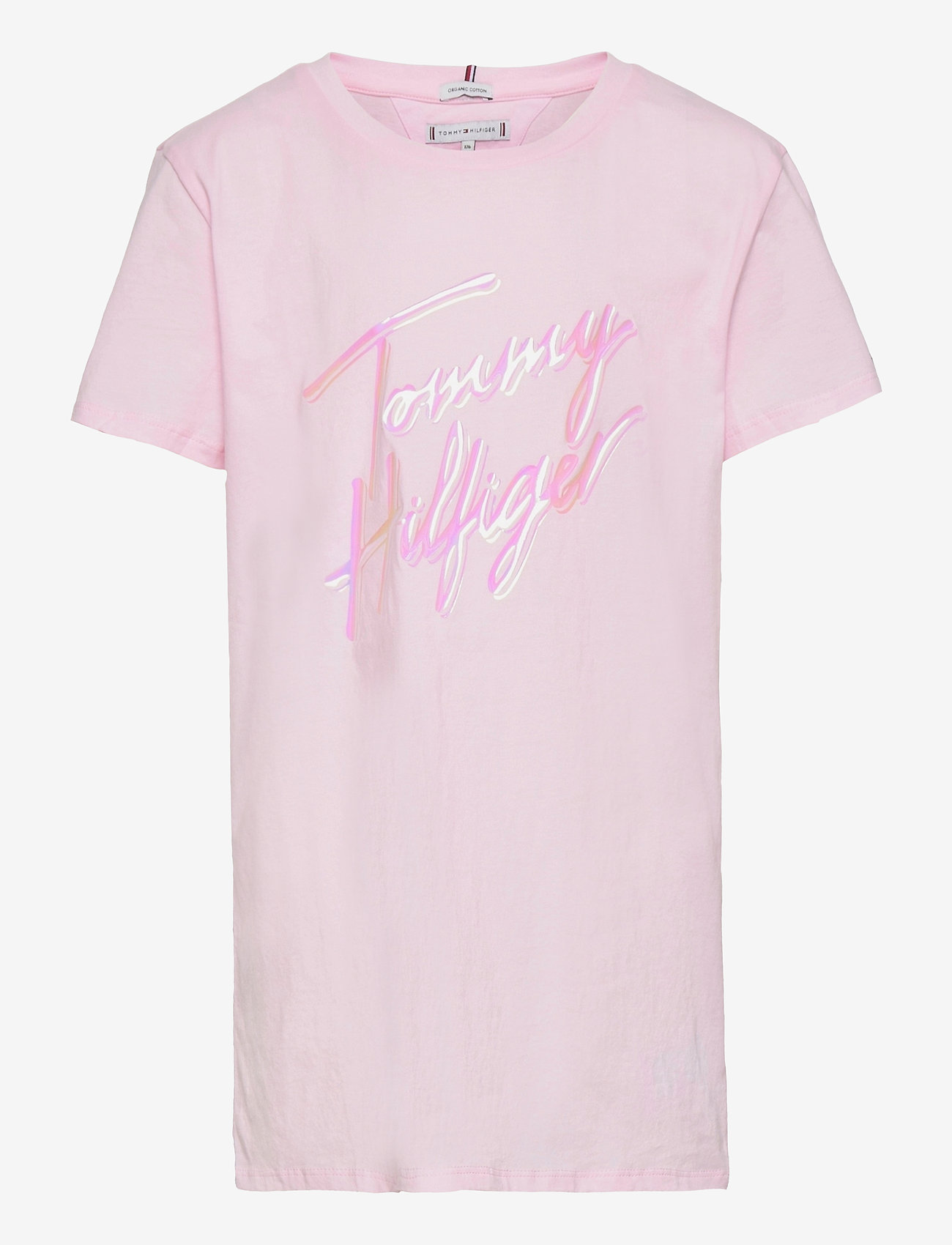 Tommy Hilfiger - SCRIPT PRINT TEE S/S - pink breeze - 0