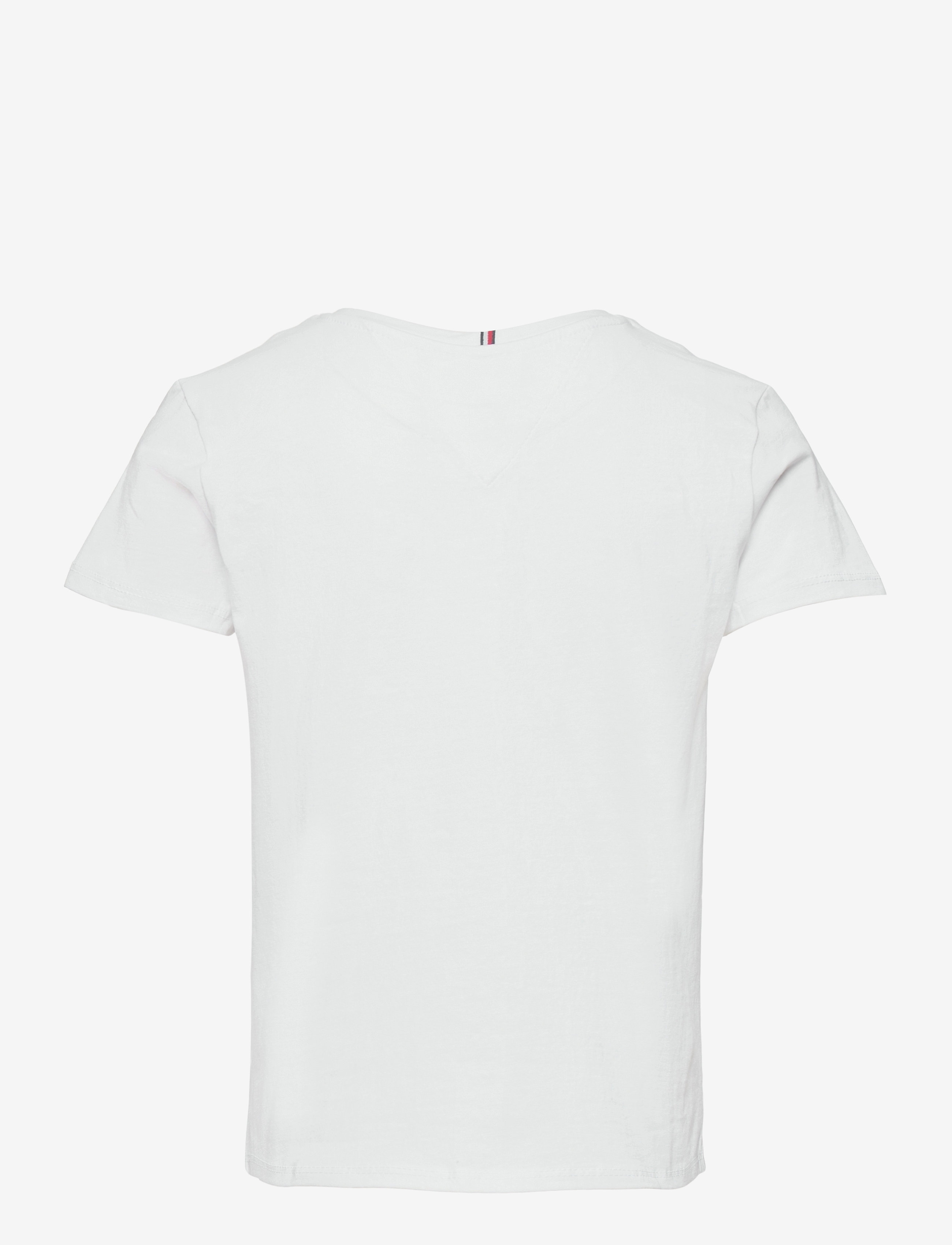 Tommy Hilfiger - SATIN PRINT TEE S/S - white - 1