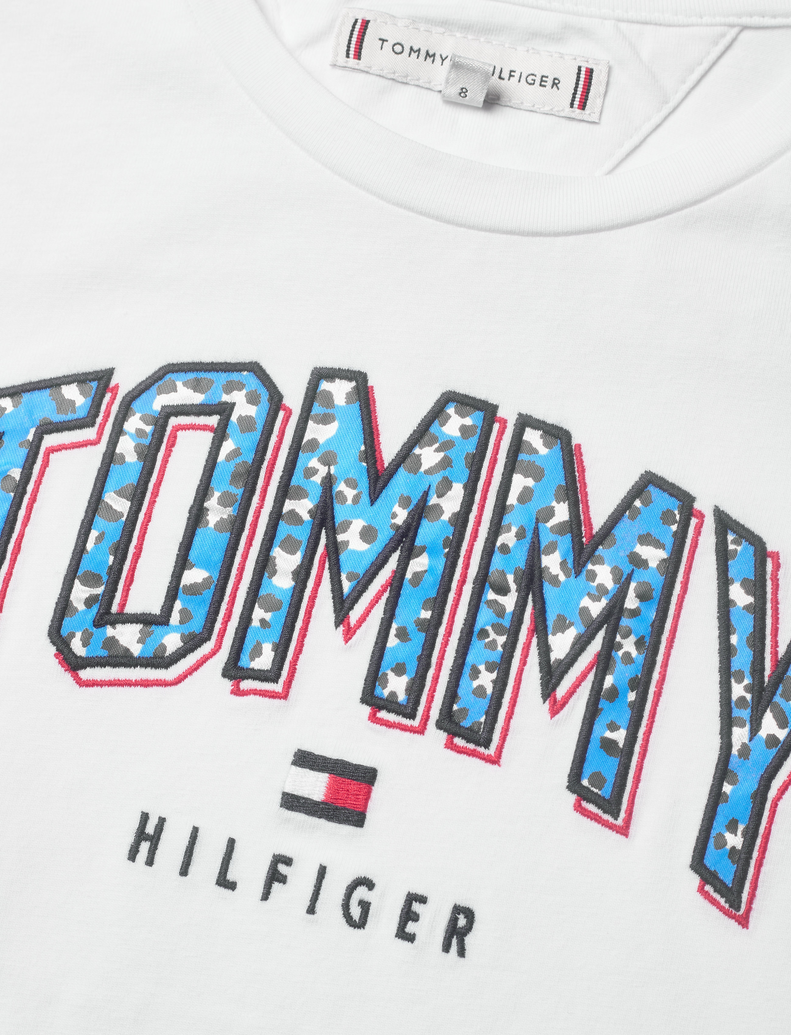 Tommy Hilfiger - SATIN PRINT TEE S/S - white - 2