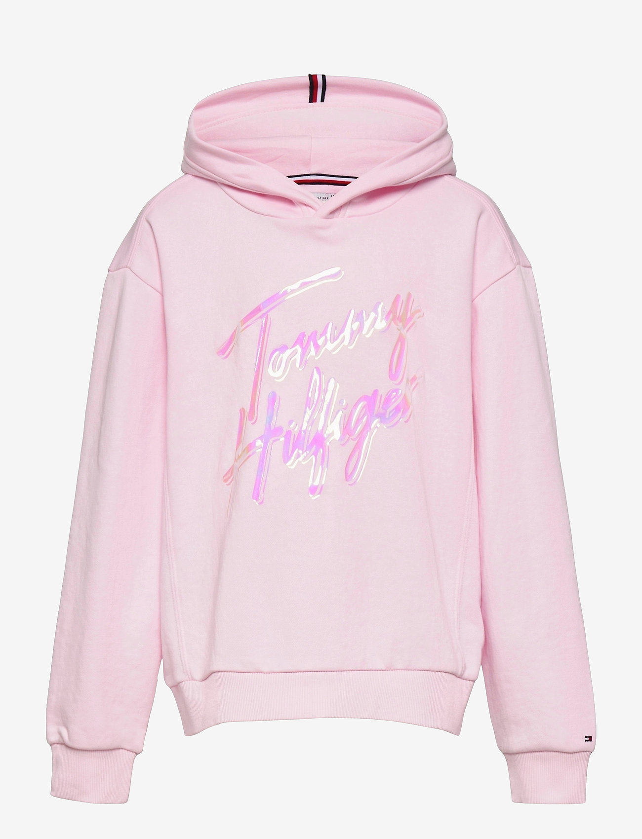Tommy Hilfiger - SCRIPT PRINT HOODIE - pink breeze - 0
