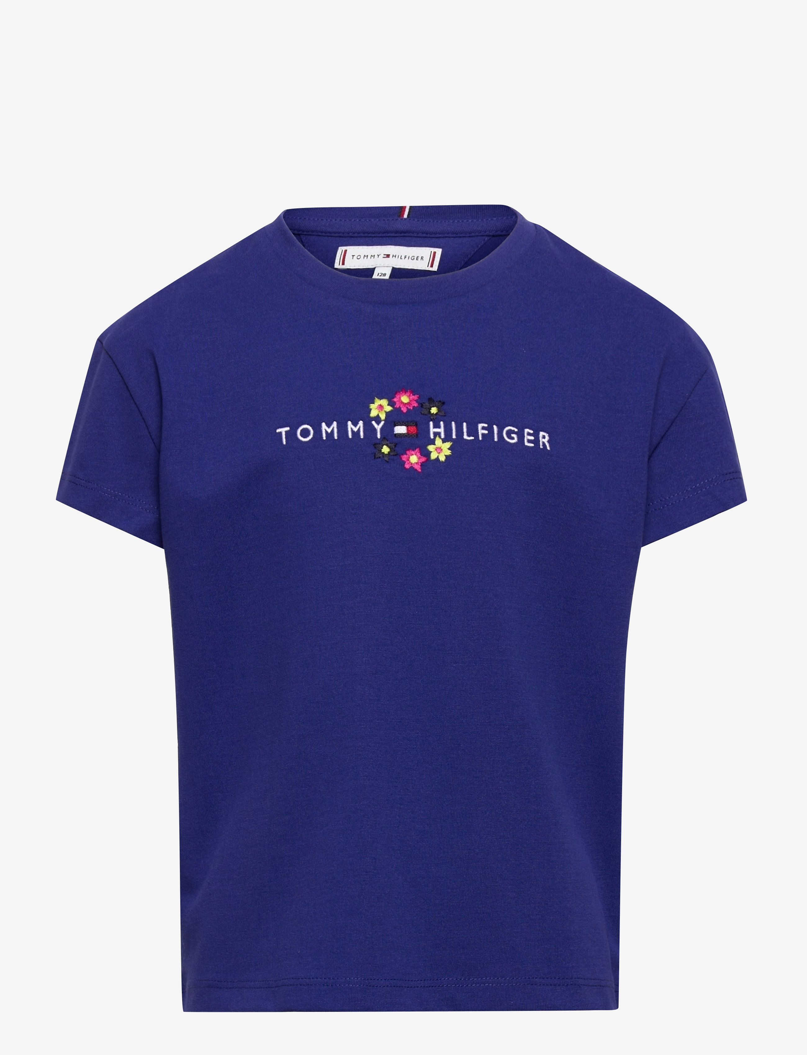 Tommy Hilfiger - FLORAL TEE S/S - court purple - 0
