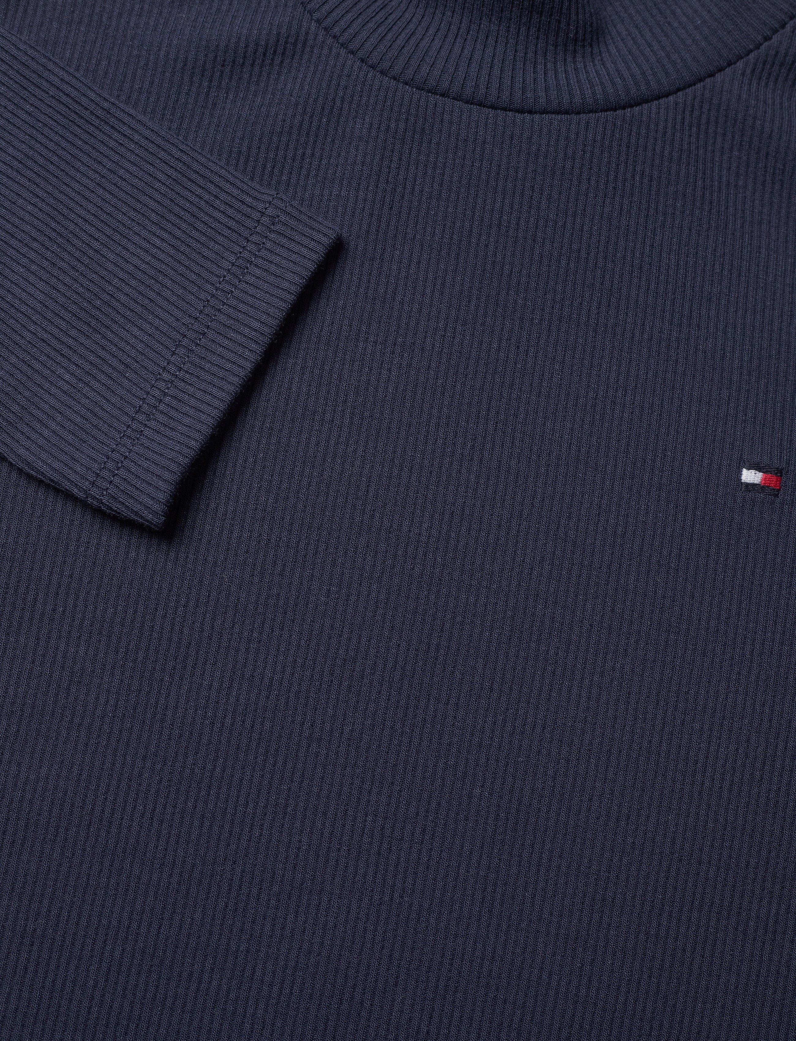 Tommy Hilfiger - DG TJW RIB MOCK NECK L/S - twilight navy - 2