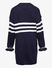 Tommy Hilfiger - PREP STRIPE SWEATER DRESS L/S - pitkähihaiset - desert sky / ivory petal stripe - 1