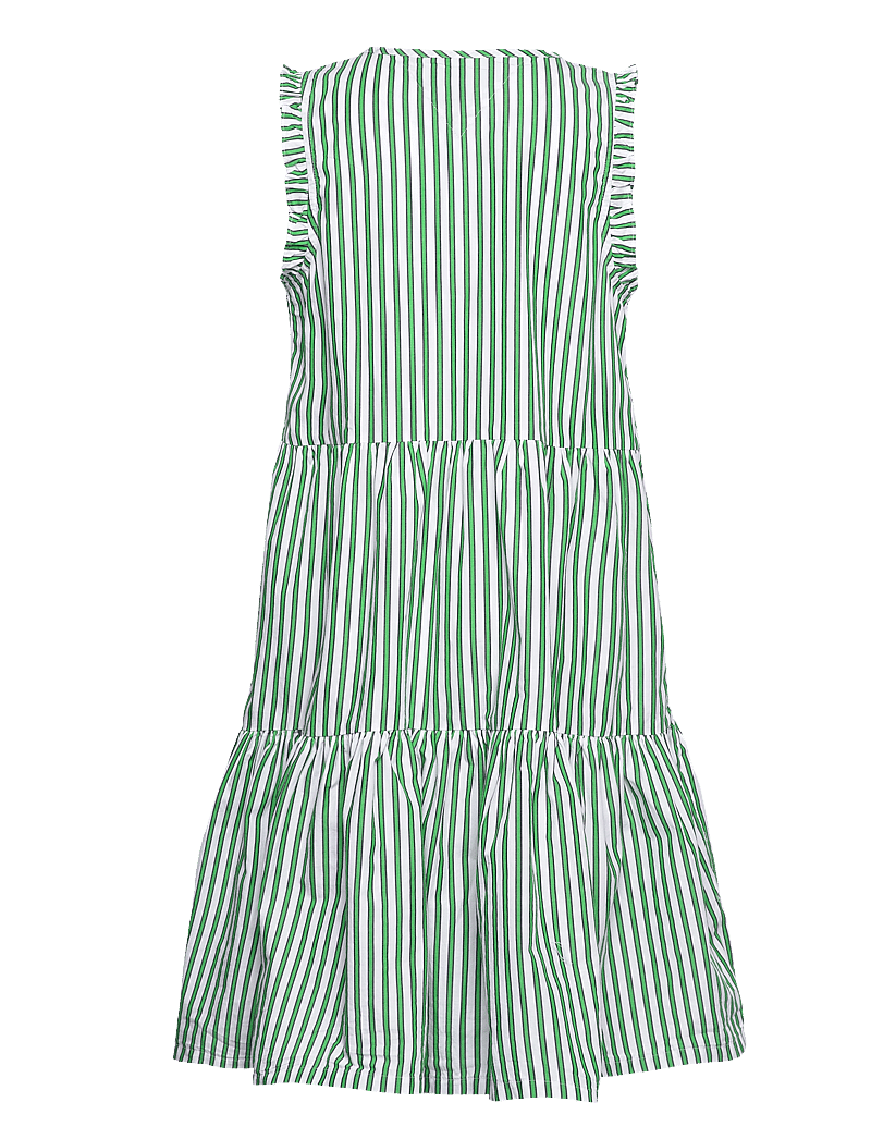 Tommy Hilfiger Striped Ruffle Dress Slvss sleeveless casual dresses shop at Booztlet Tommy Hilfiger Striped Ruffle Dress Slvss sleeveless casual dresses shop at Booztlet