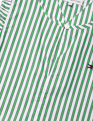 Tommy Hilfiger - STRIPED RUFFLE DRESS SLVSS - sleeveless casual dresses - spring lime stripe - 2