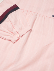 Tommy Hilfiger - GLOBAL STRIPE TAPE DETAIL DRESS - long-sleeved casual dresses - pink crystal - 2