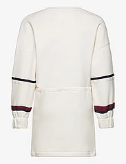 Tommy Hilfiger - GLOBAL STRIPE SWEAT DRESS - casual jurken met lange mouwen - ancient white - 1