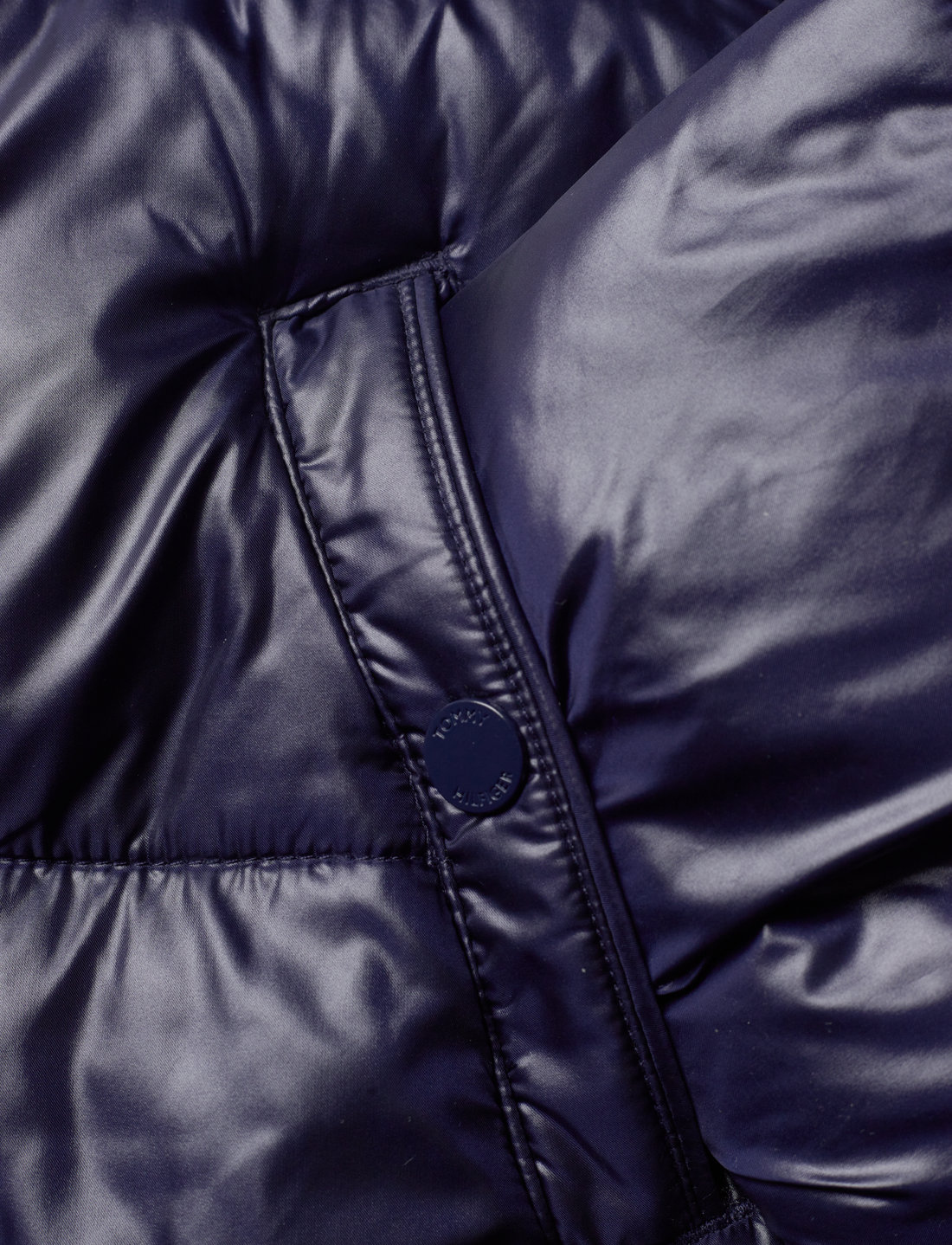 Tommy Hilfiger Glossy Puffer Jacket jackets shop at Booztlet