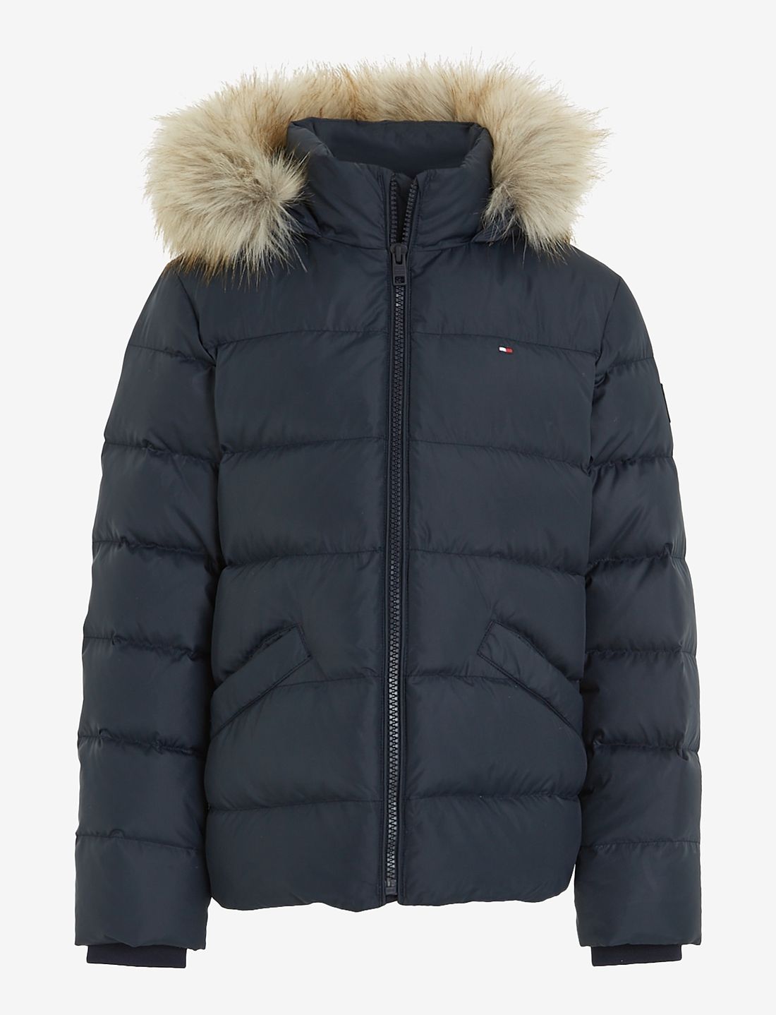 Tommy Hilfiger Essential Down Fur Hood Jacket jackets shop at