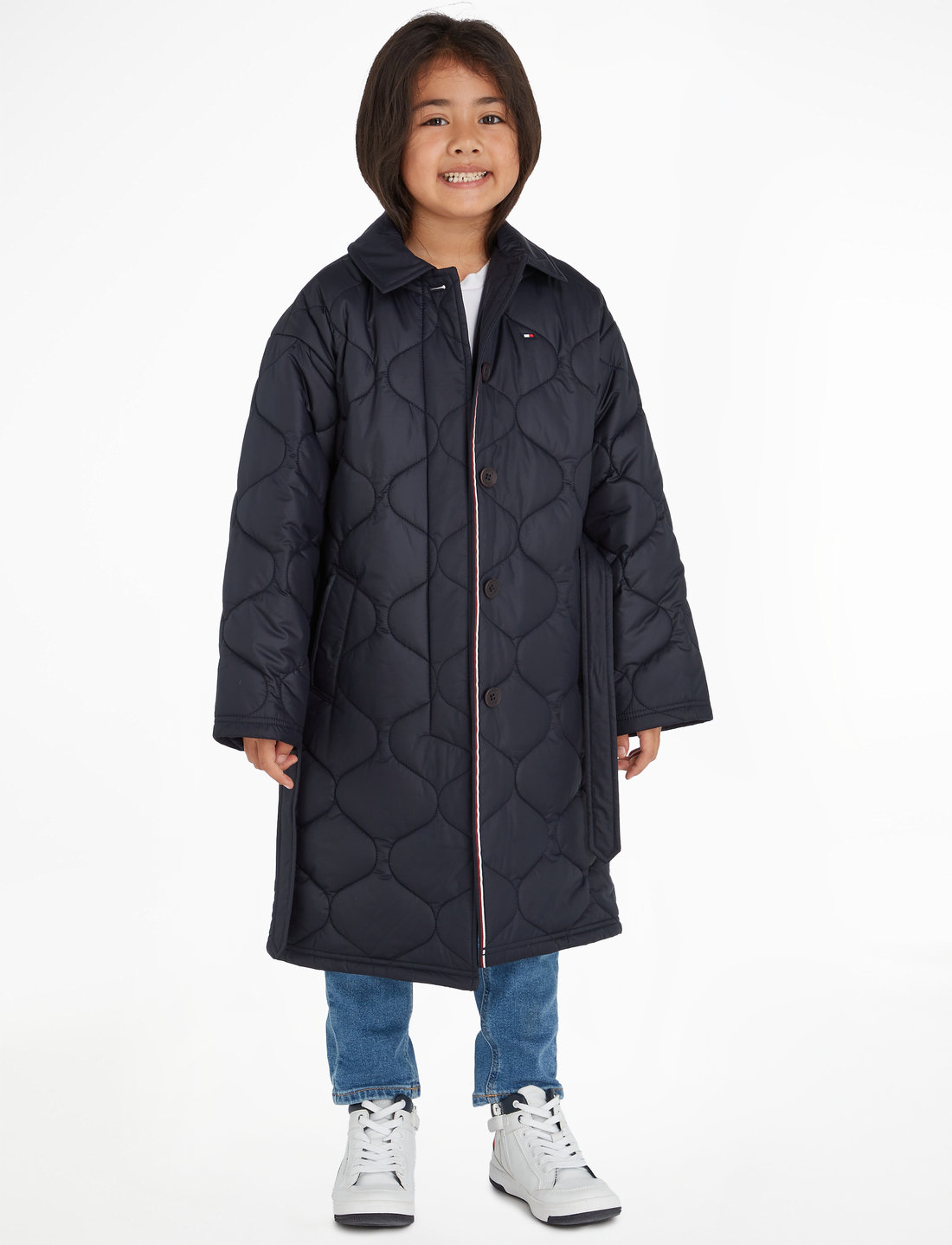 Tommy hilfiger 2025 coat long