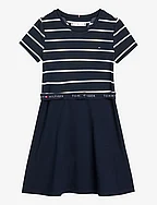 Tommy Hilfiger Essential Skater Dress Dresses Boozt