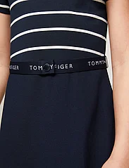 Tommy Hilfiger - ESSENTIAL SKATER DRESS - casual jurken met korte mouwen - desert sky stripe - 3