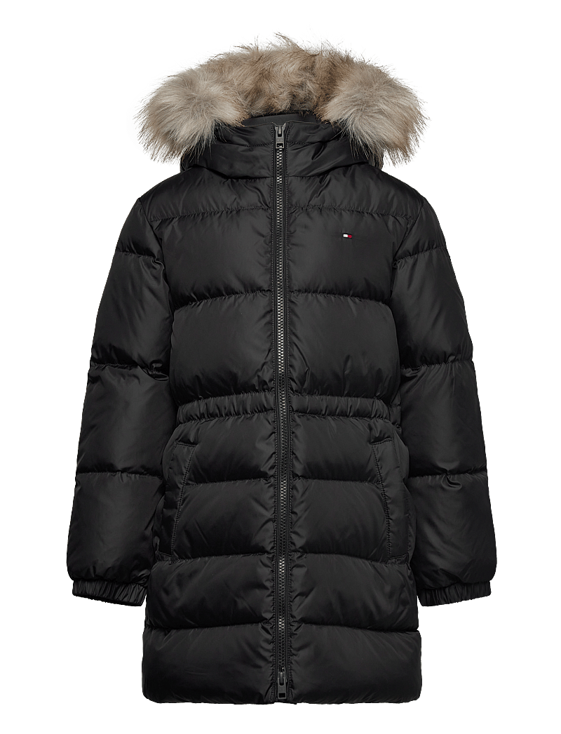 Tommy Hilfiger Long Waisted Down Jacket – puffer padded – shop at Booztlet