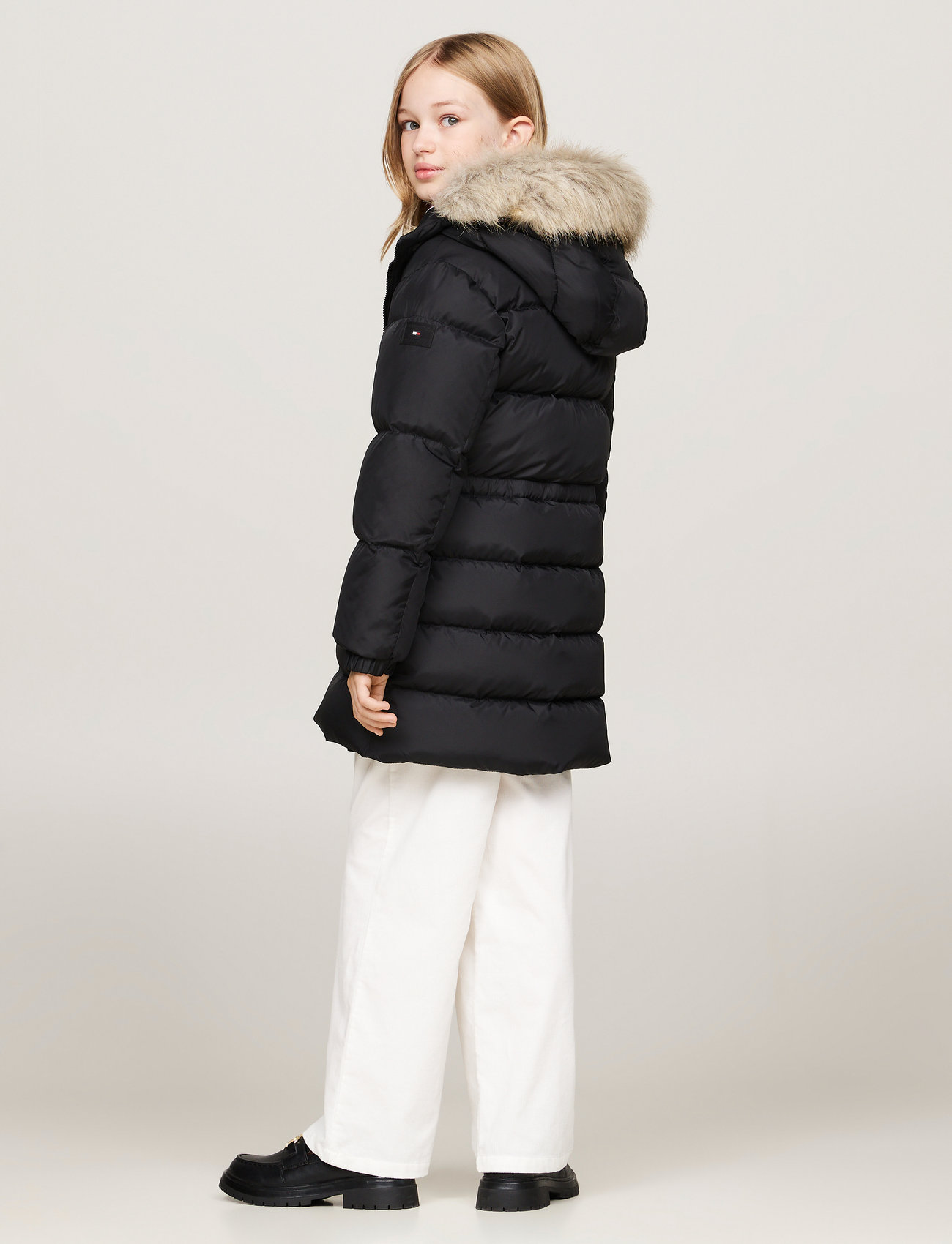Tommy Hilfiger Long Waisted Down Jacket – puffer padded – shop