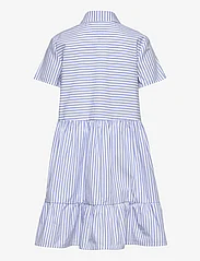 Tommy Hilfiger - ITHACA STRIPE DRESS - kortärmade vardagsklänningar - blue spell stripe / white - 1