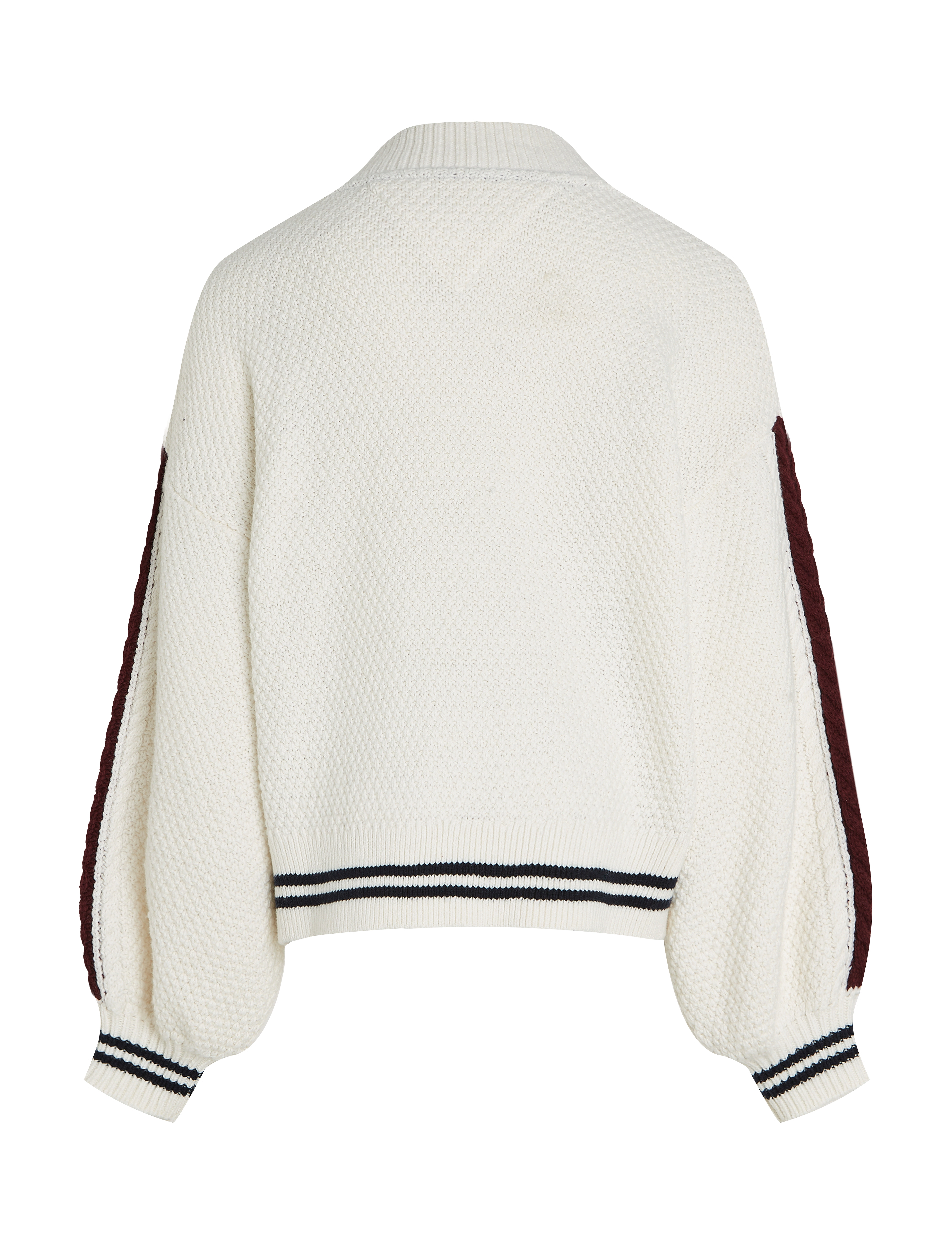 Tommy Hilfiger - CABLE SWEATER - ivory petal - 1