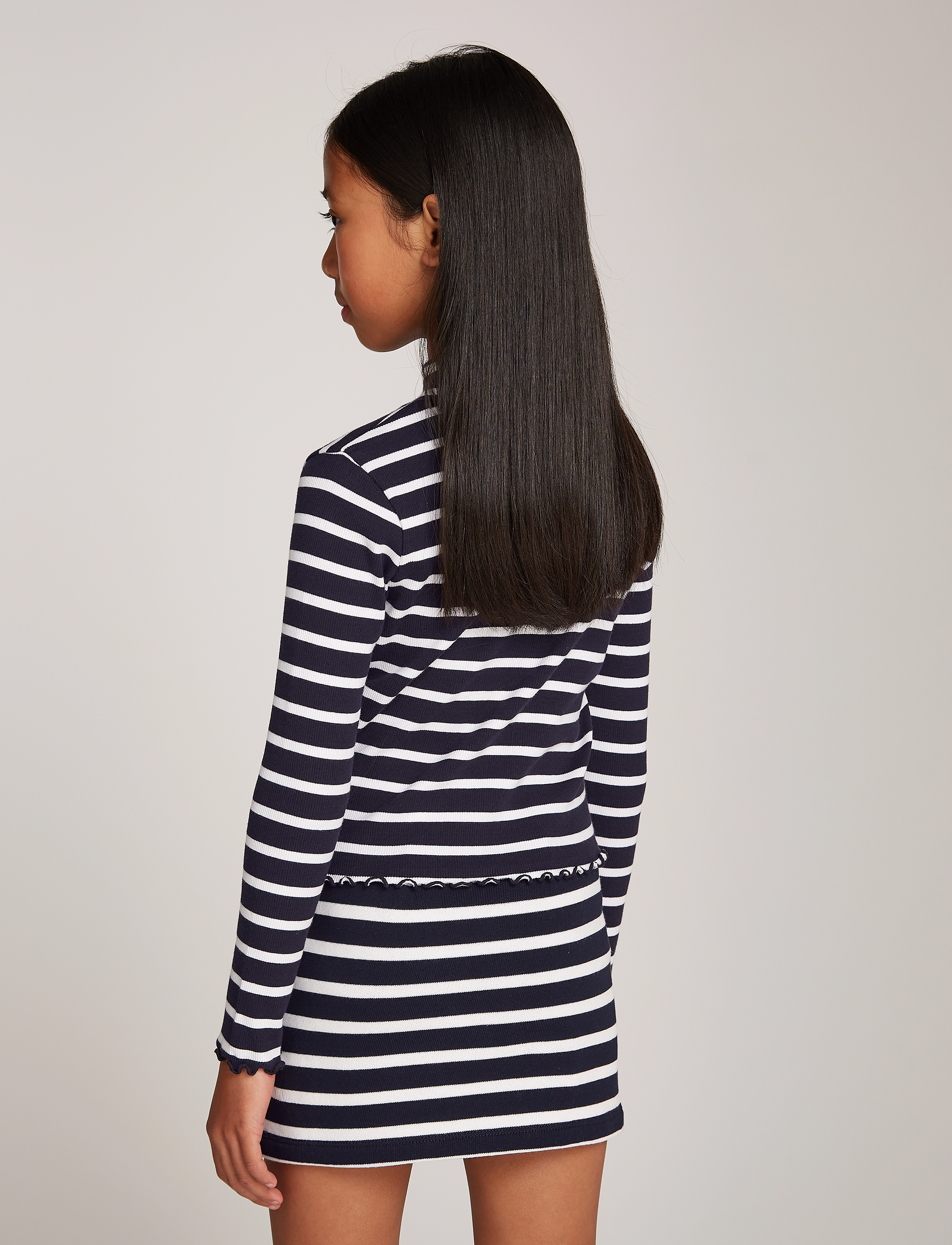 Tommy Hilfiger - MOCK NECK RIB TOP LS - desert sky stripe - 2