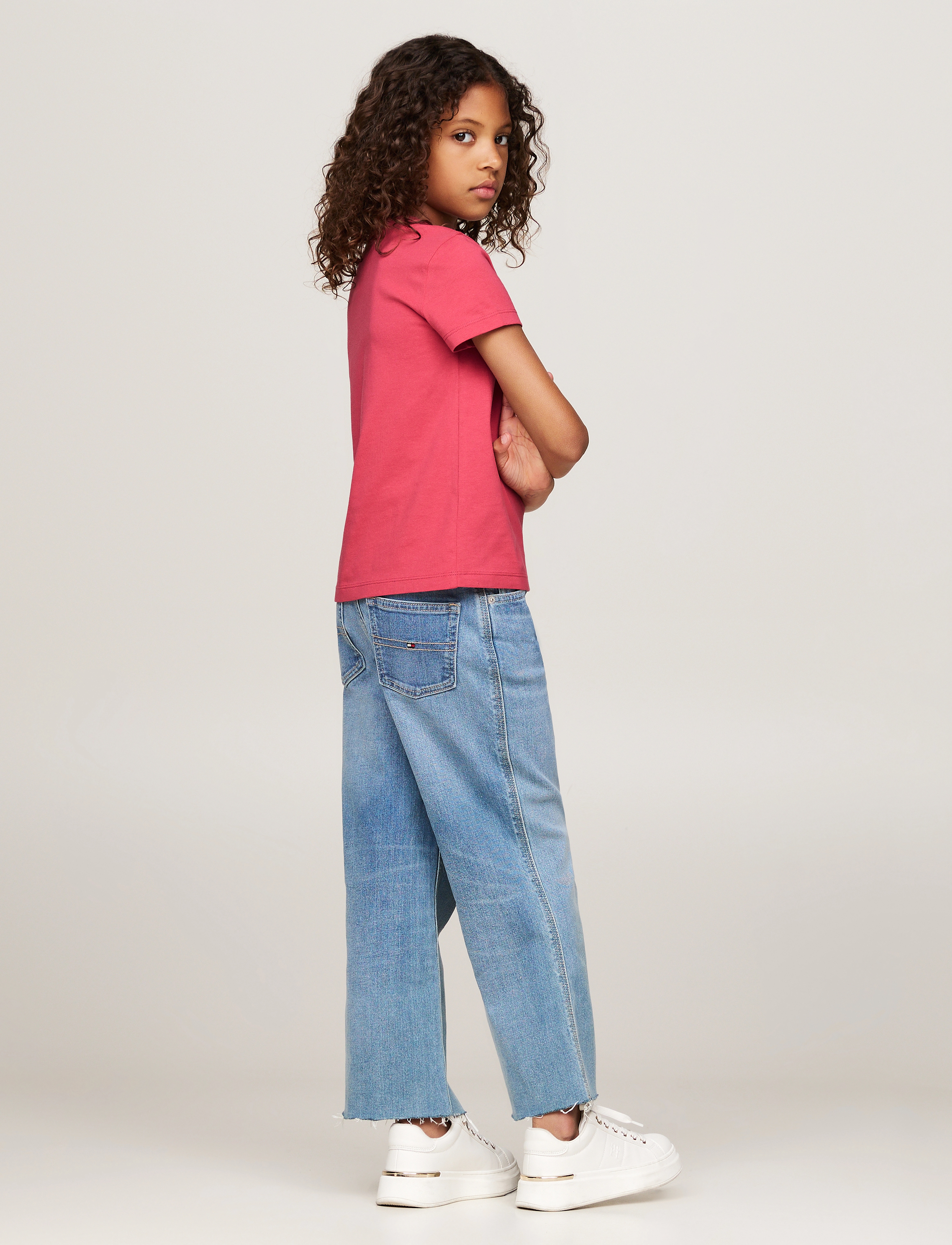 Tommy Hilfiger - TH NYC FOIL TEE SS - heritage pink - 2
