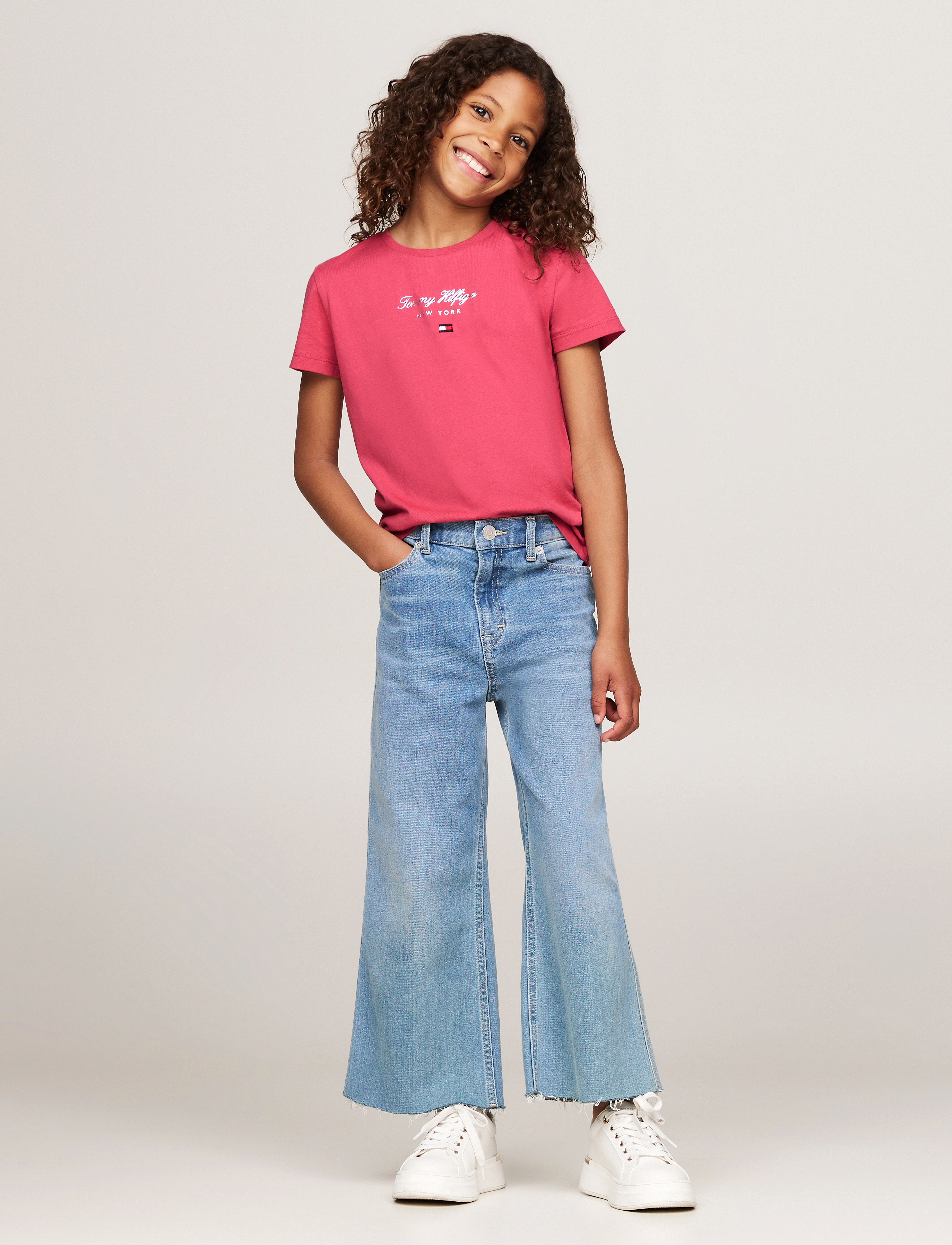Tommy Hilfiger - TH NYC FOIL TEE SS - heritage pink - 3