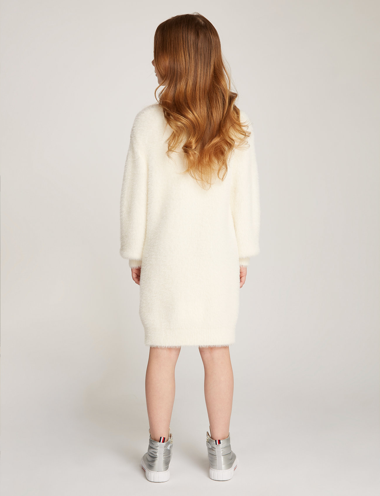 Tommy Hilfiger Tommy Turtleneck Fluffy Dress Ls (THKKG0KG08195) Casual  jurken met lange mouwen
