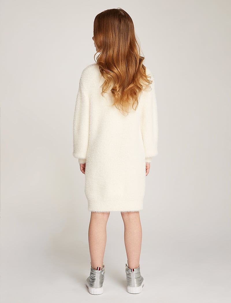 Tommy Hilfiger Tommy Turtleneck Fluffy Dress Ls (THKKG0KG08195) Casual jurken met lange mouwen