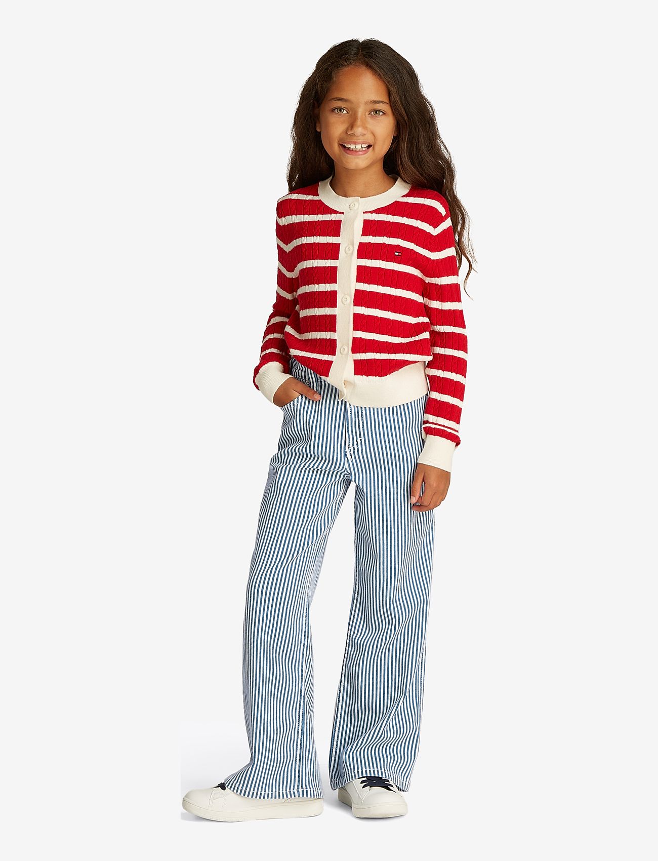 Tommy Hilfiger - MABEL STRIPE - loose jeans - stripe - 1