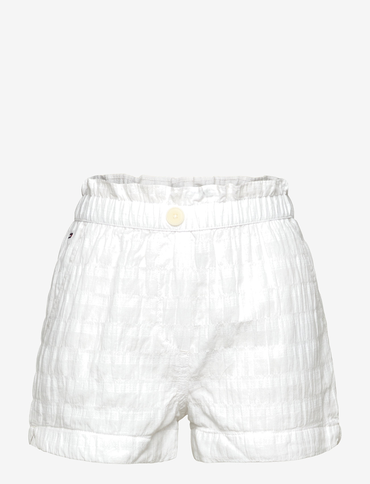 Tommy Hilfiger - TEXTURED COTTON SHORT - casual shorts - white - 1
