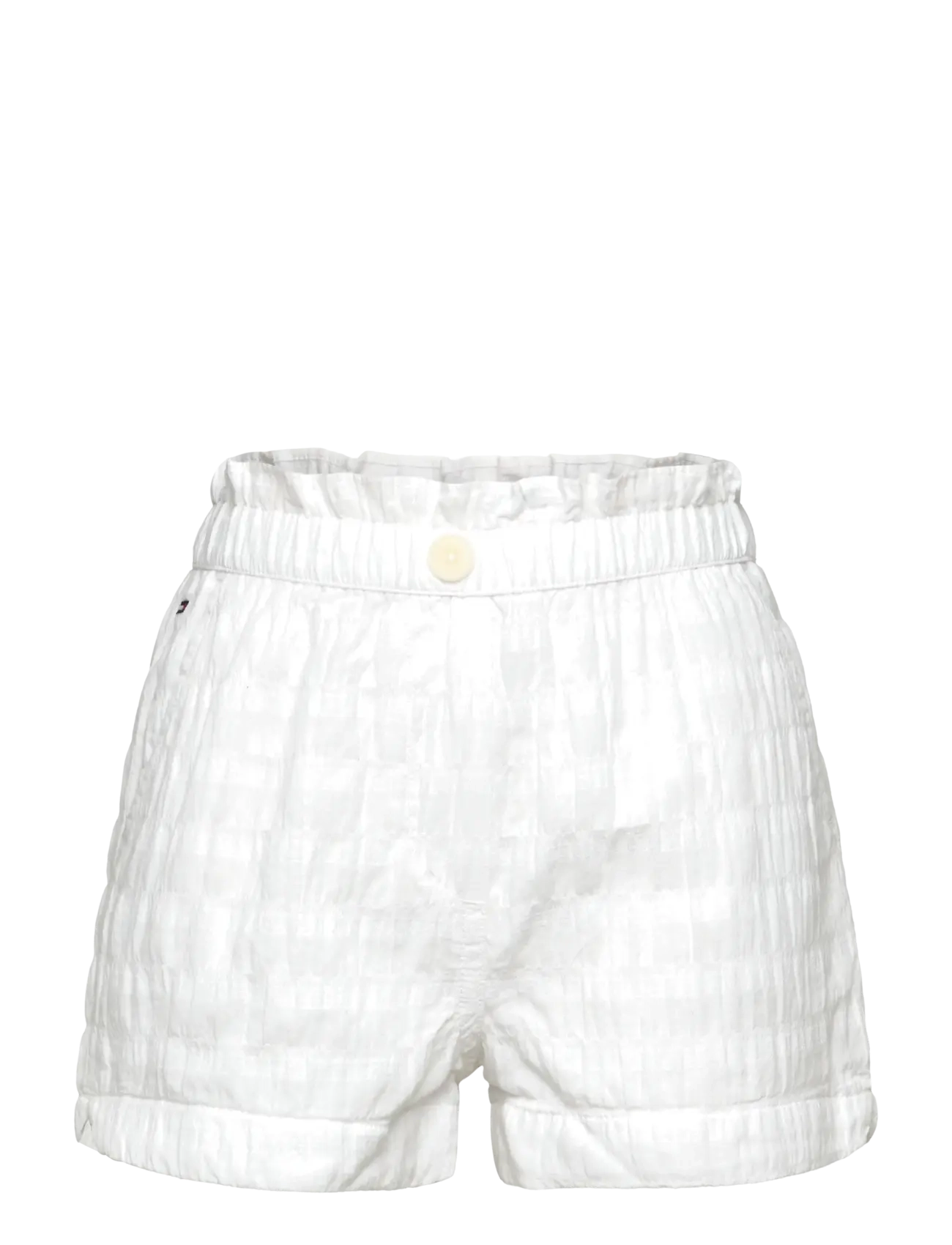 Tommy Hilfiger TEXTURED COTTON SHORT - Tommy Hilfiger - WHITE / white