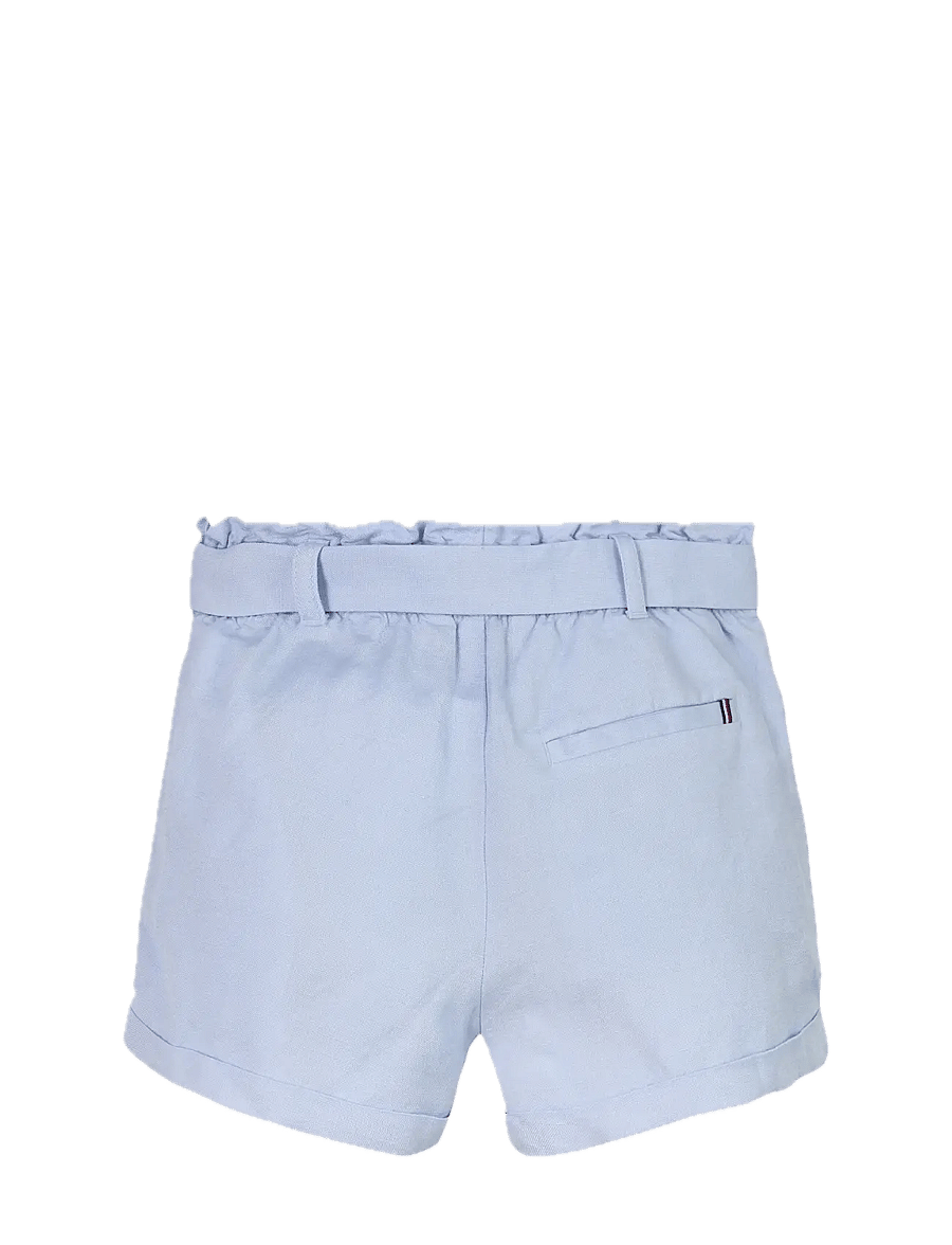 Tommy Hilfiger - LINEN PULL ON SHORT - casual shorts - breezy blue - 2