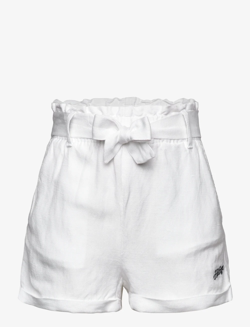 Tommy Hilfiger - LINEN PULL ON SHORT - casual shorts - white - 0