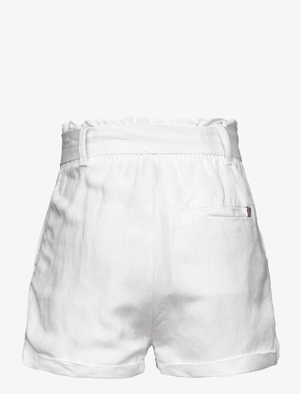Tommy Hilfiger - LINEN PULL ON SHORT - casual shorts - white - 1