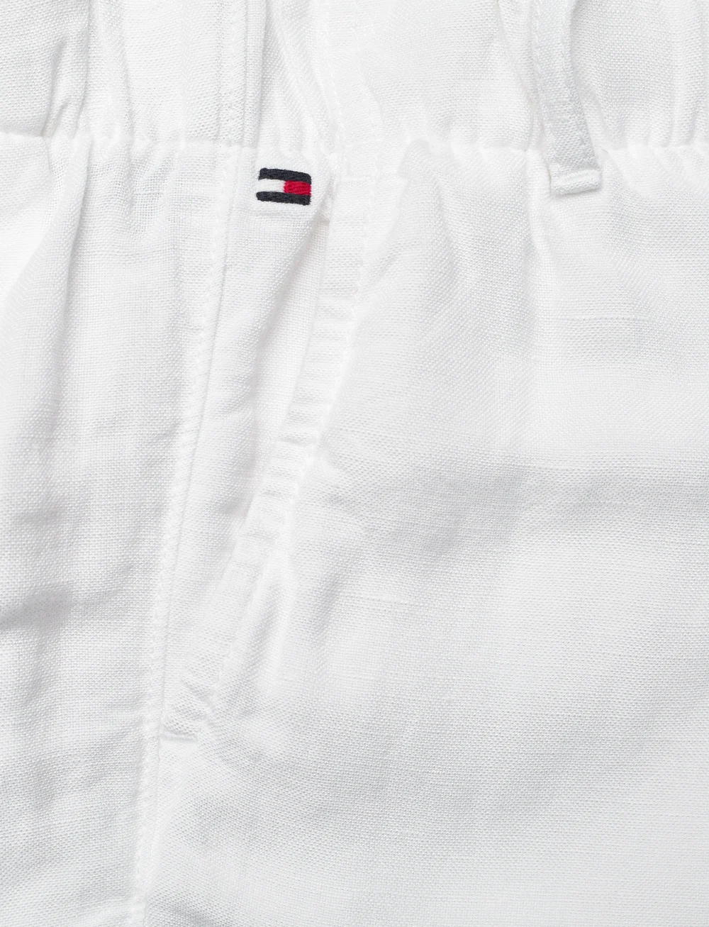 Tommy Hilfiger - LINEN PULL ON SHORT - casual shorts - white - 4
