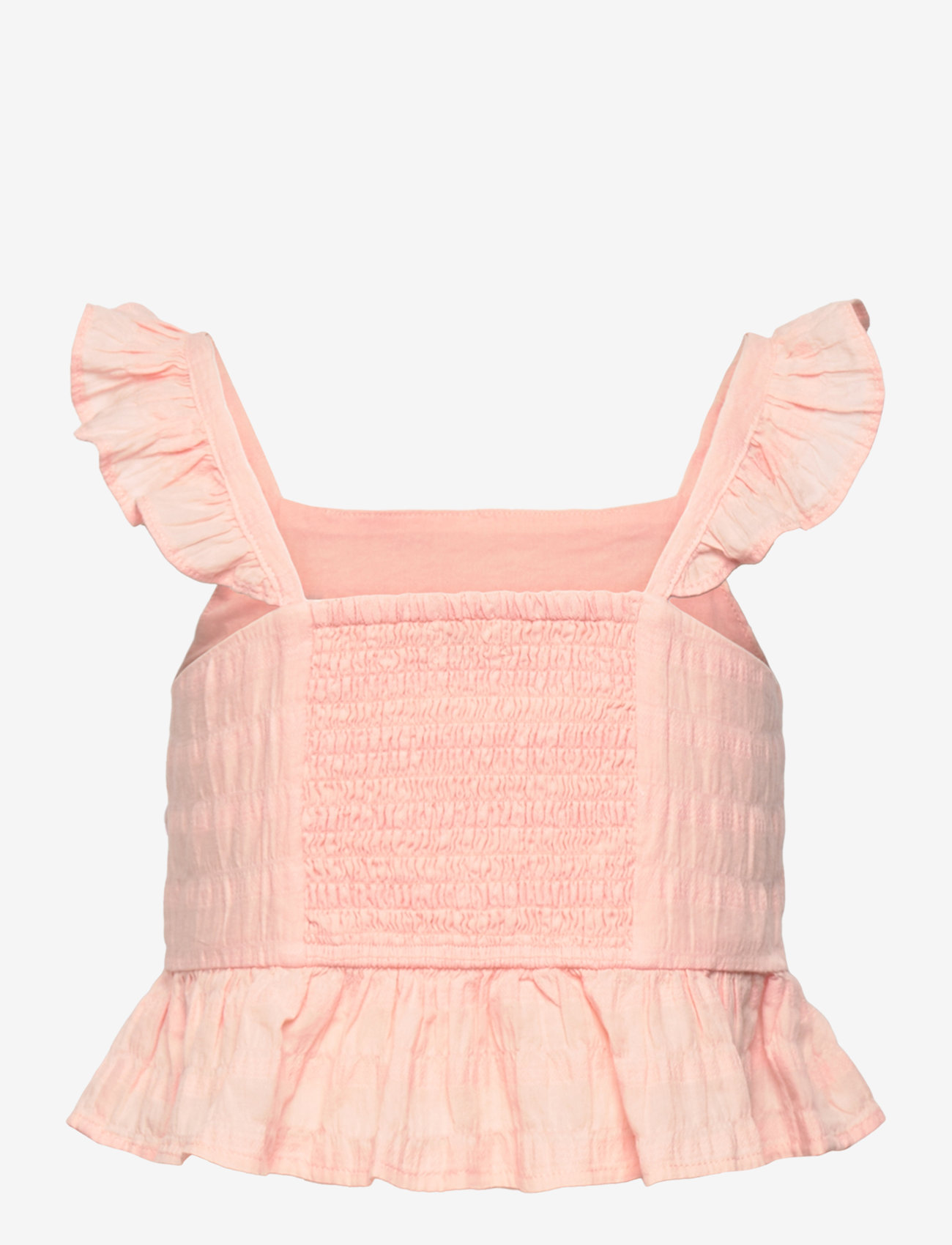 Tommy Hilfiger - TEXTURED COTTON TOP SLVLS - bluser & tunikaer - coral ice - 2