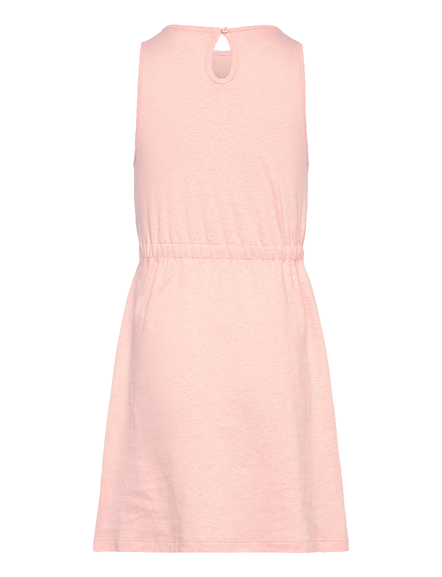 Tommy Hilfiger - LINEN JERSEY DRESS SLVLS - ikdienas kleitas bez piedurknēm - coral ice - 2