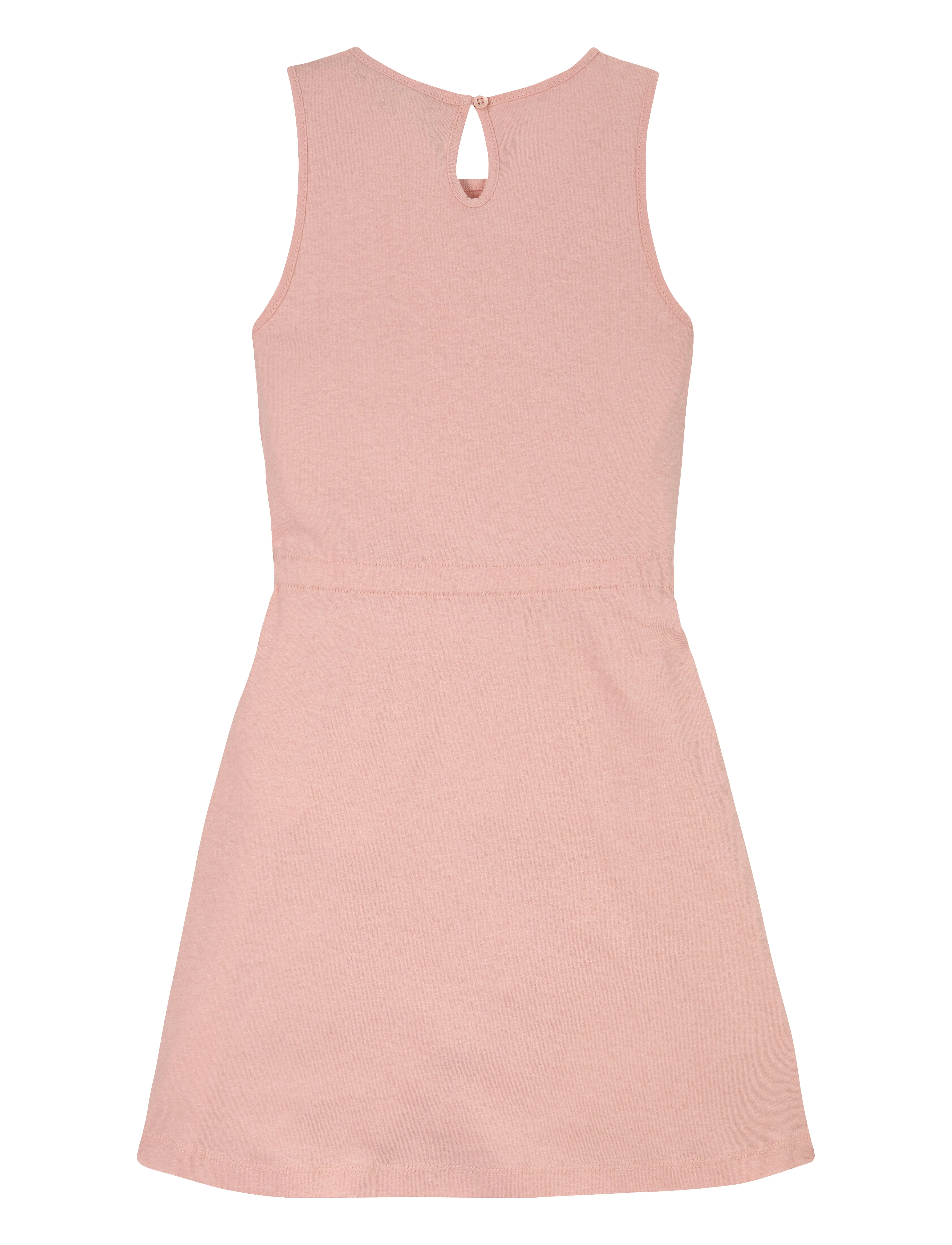 Tommy Hilfiger - LINEN JERSEY DRESS SLVLS - Ærmeløse hverdagskjoler - coral ice - 3