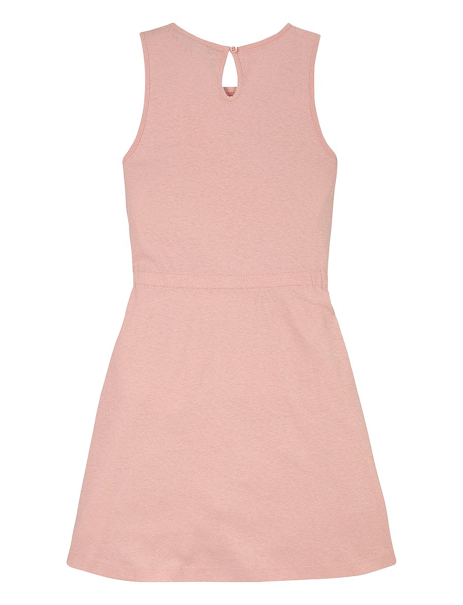 Tommy Hilfiger - LINEN JERSEY DRESS SLVLS - ikdienas kleitas bez piedurknēm - coral ice - 3