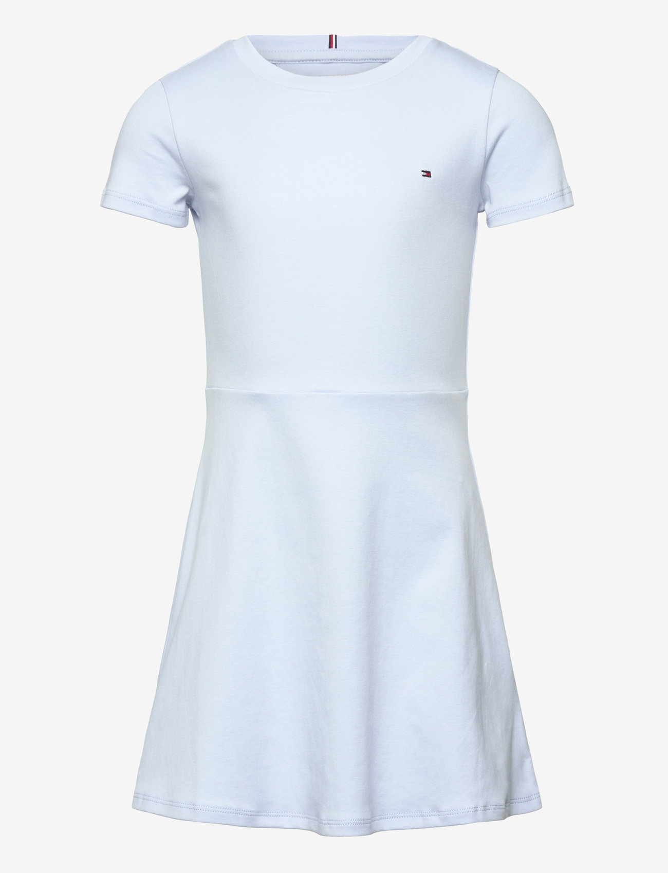 Tommy Hilfiger - ESSENTIAL SKATER DRESS SS - short-sleeved casual dresses - breezy blue - 1