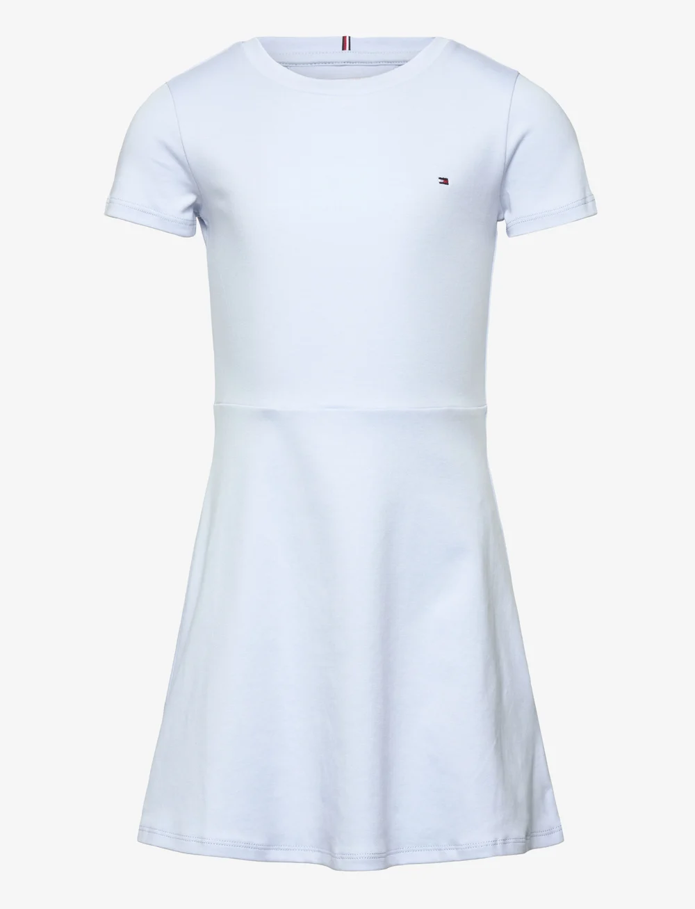 Tommy Hilfiger - ESSENTIAL SKATER DRESS SS - kortærmede hverdagskjoler - breezy blue - 1