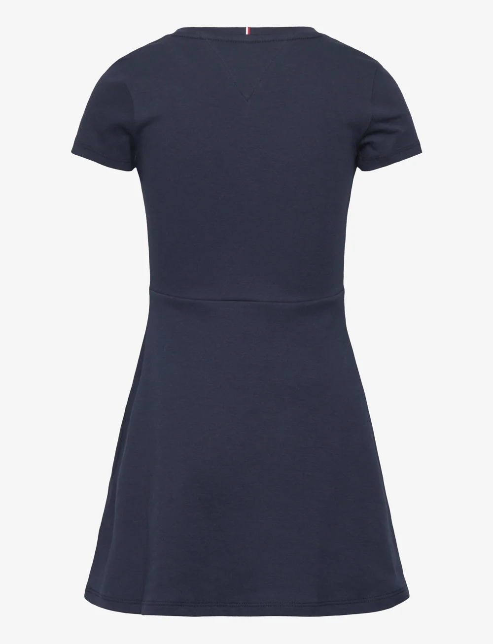 Tommy Hilfiger - ESSENTIAL SKATER DRESS SS - kortärmade vardagsklänningar - dark night navy - 2