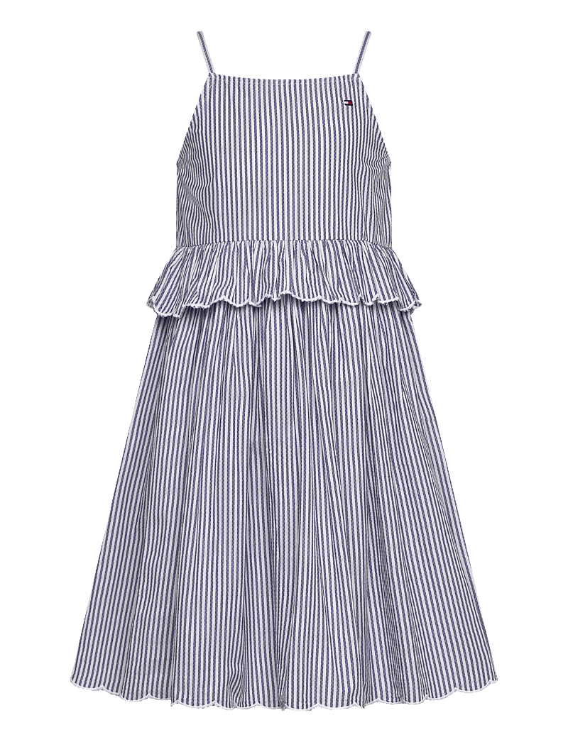 Tommy Hilfiger - STRIPED STRAP DRESS SLVLS - sleeveless baby dresses - dark night navy stripes - 1