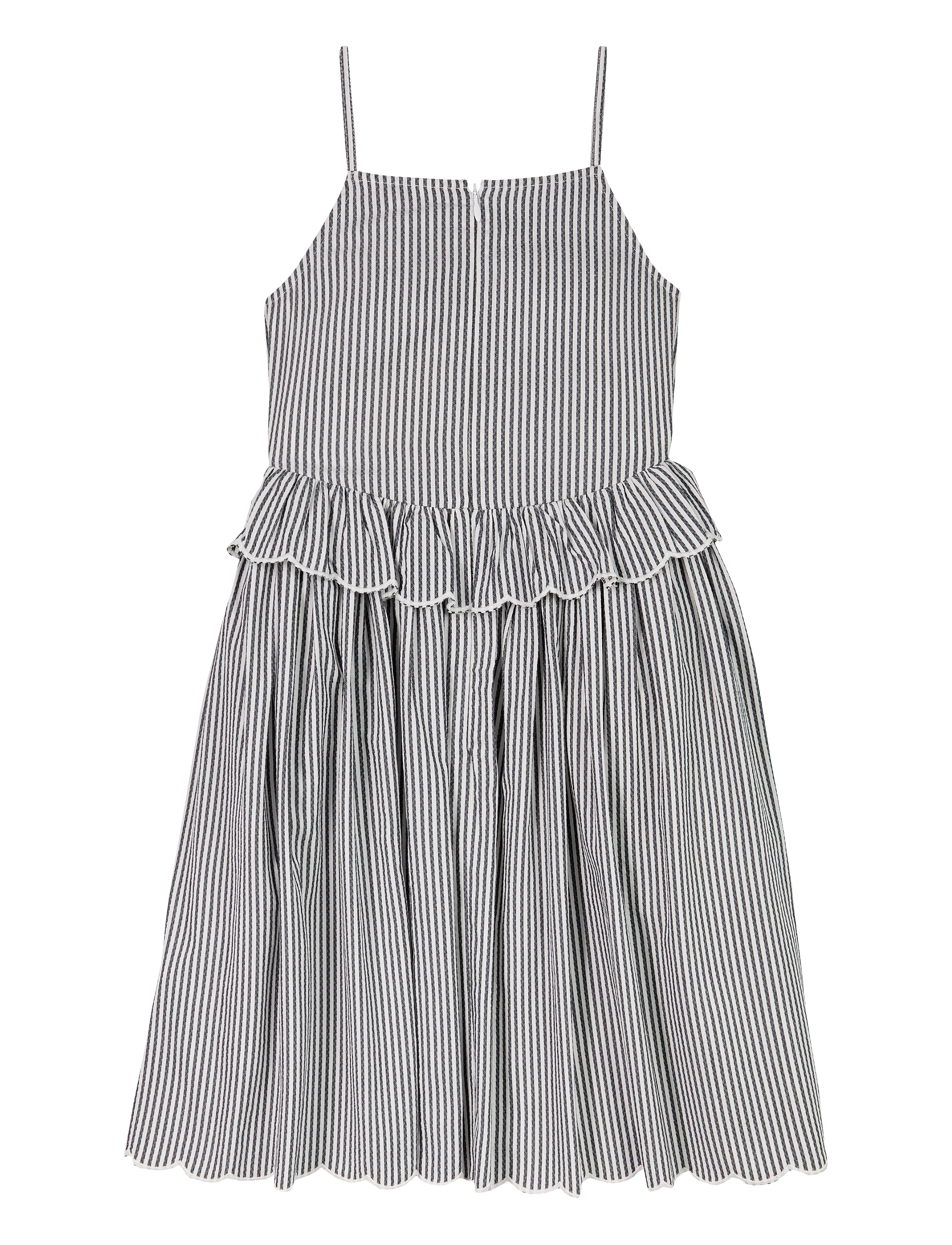 Tommy Hilfiger - STRIPED STRAP DRESS SLVLS - Ärmellose freizeitkleider - dark night navy stripes - 3