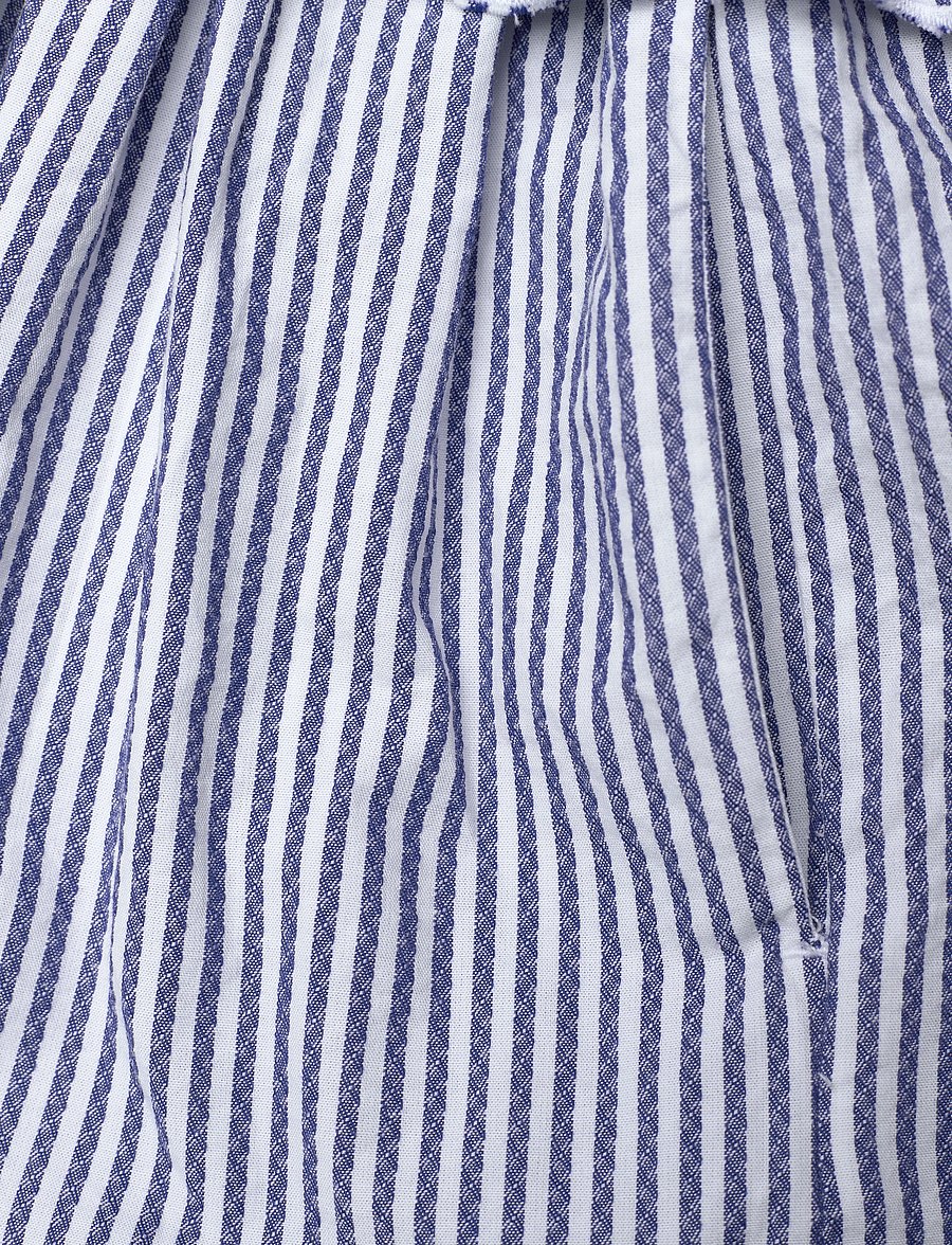 Tommy Hilfiger - STRIPED STRAP DRESS SLVLS - casual jurken zonder mouwen - dark night navy stripes - 5
