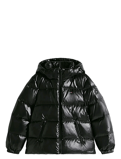 Tommy Hilfiger ESSENTIAL DOWN JACKET - Jackets - BLACK / black