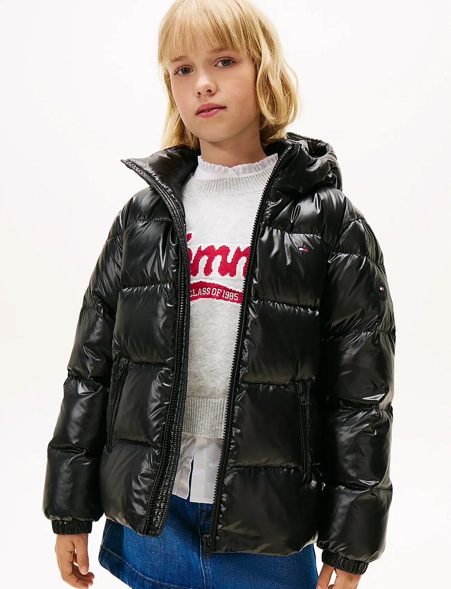 Tommy Hilfiger - ESSENTIAL DOWN JACKET - winterjacke - black - 0